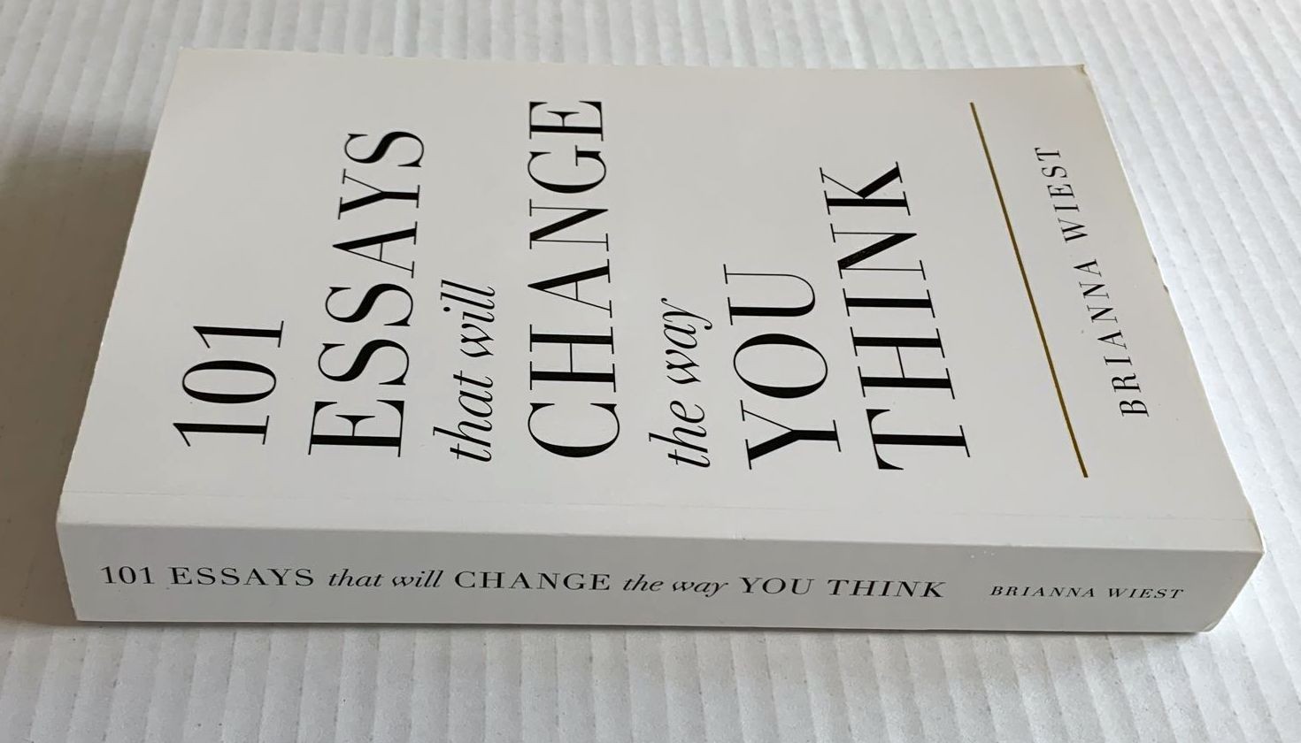 Brianna Wiest – 101 Essays That Will Change the Way You Think (2016, Paperback)