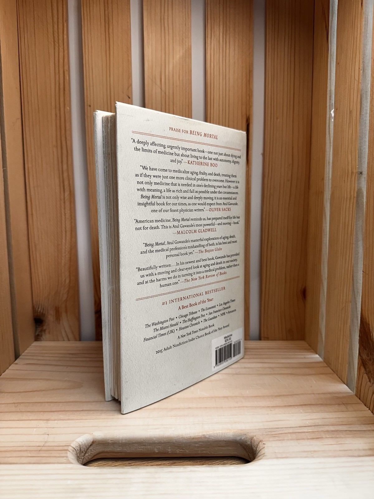 Being Mortal : Medicine and What Matters in the End by Atul Gawande (2014,…