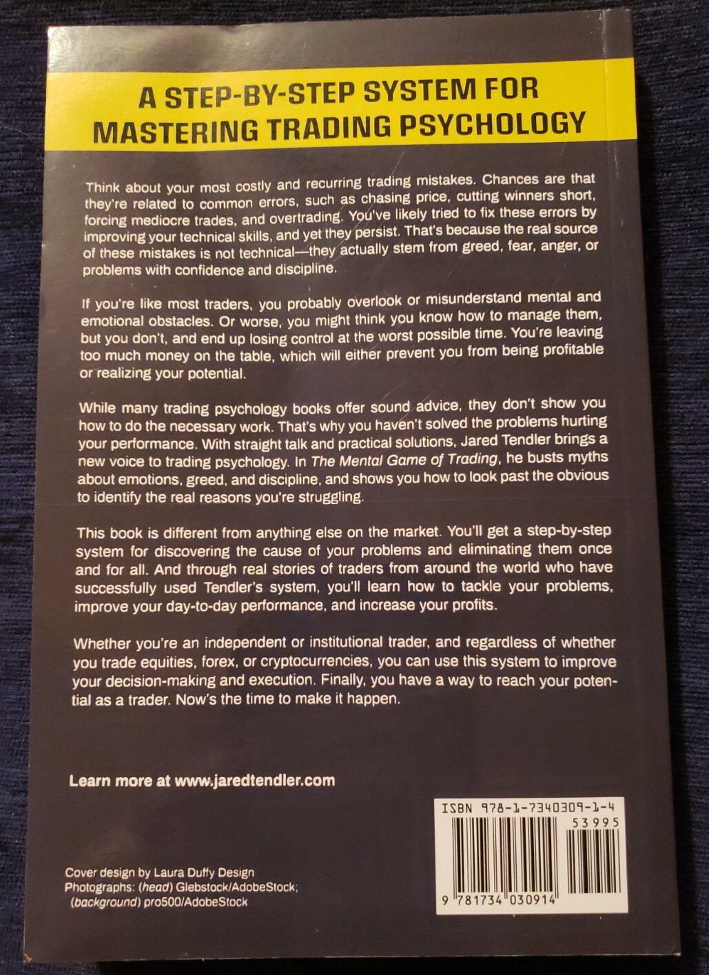 The Mental Game of Trading: A System for Solving Problems.. Jared Tendler, M.S.