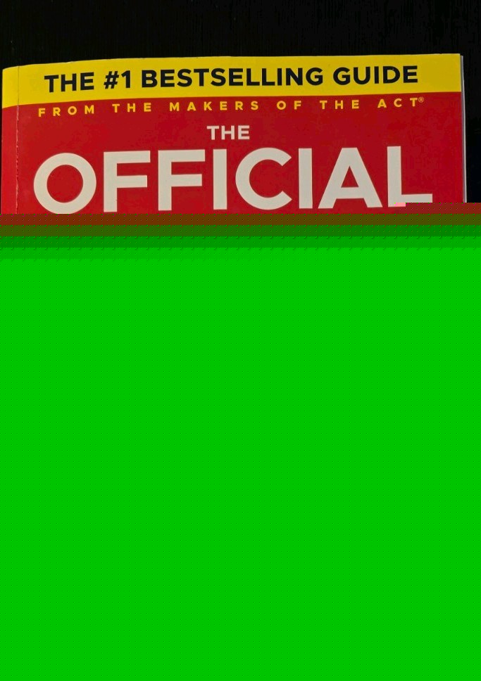 Official ACT Prep Guide 2023–2024 Test Prep Book NO Online Access