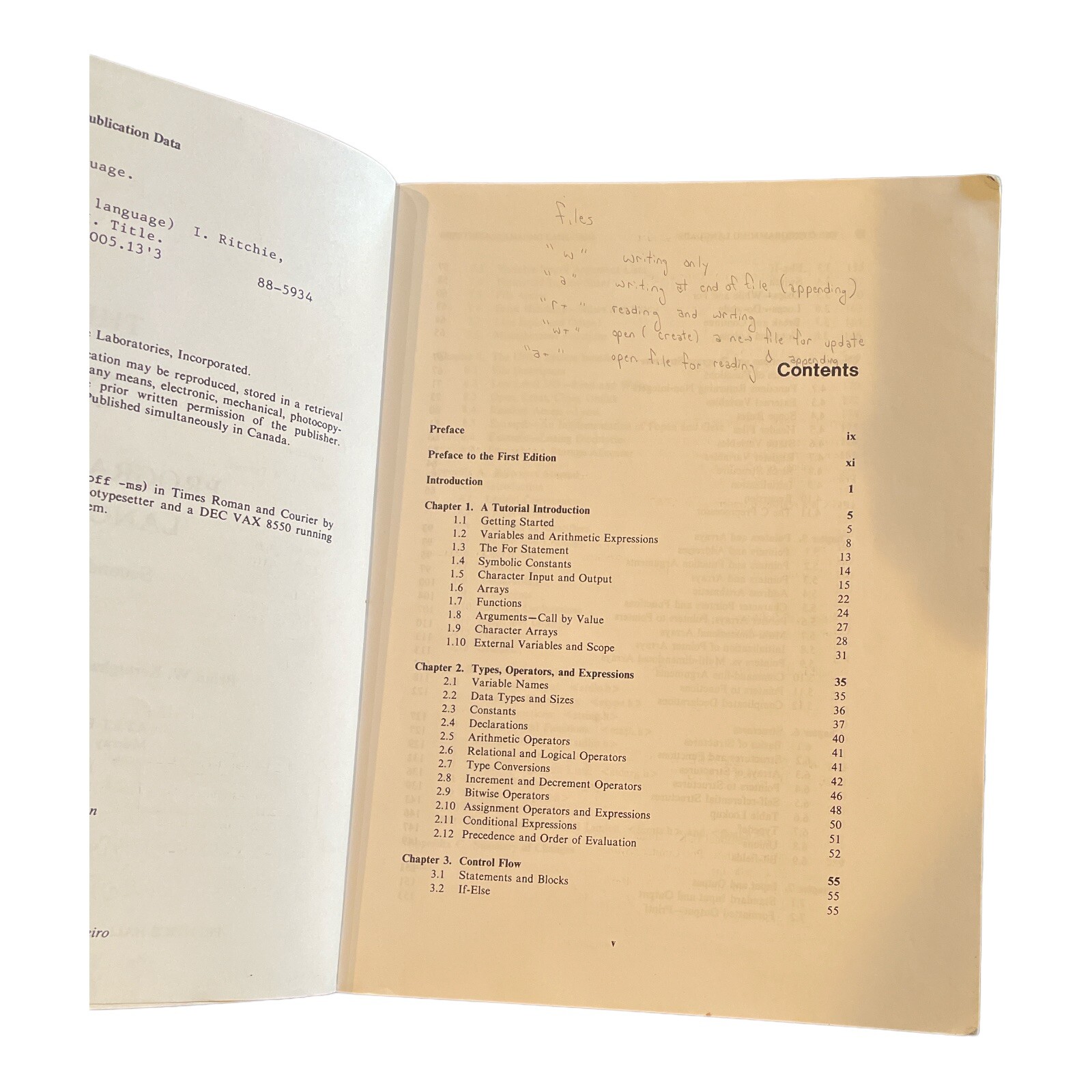 C Programming Language by Dennis Ritchie and Brian Kernighan (1988 2ed) (E2)