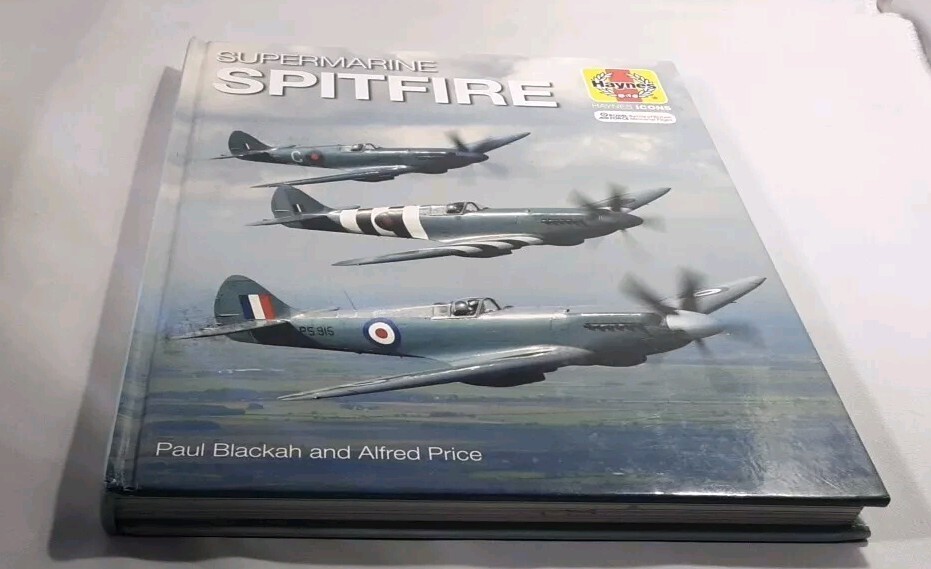 HAYNES ICONS SUPERMARINE SPITFIRE MANUAL 160 PAGES H6574 GOOD CONDITION – £12.99
