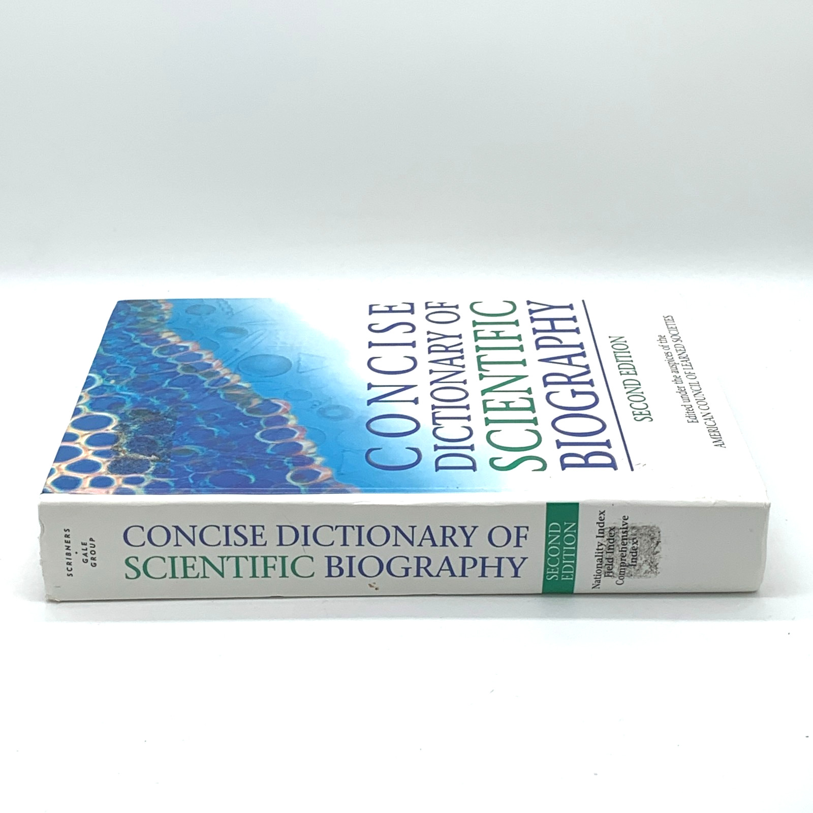 Concise Dictionary Scientific Biography 2nd Ed Hardcover Scribner 2000