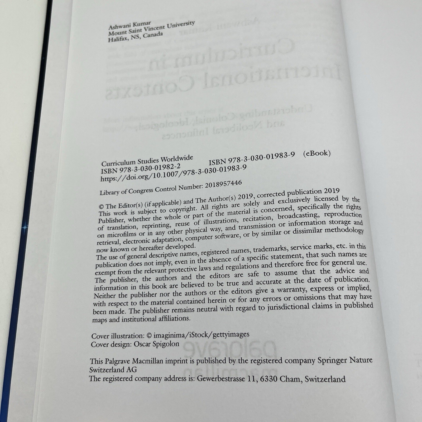 Curriculum in International Contexts: Understanding Colonial, Ideological, …