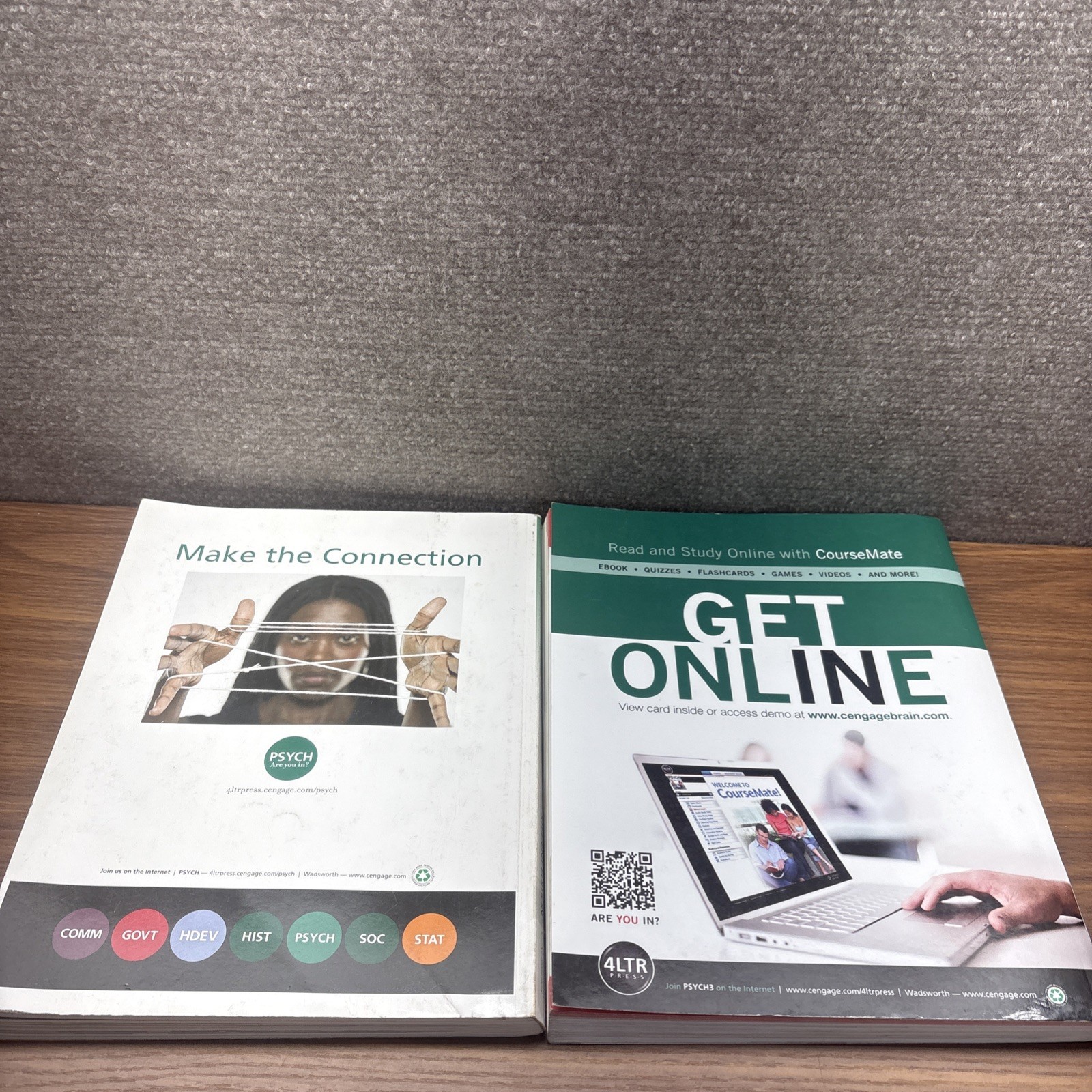 PSYCH Magazine Lot Of 2 ACCEPTABLE Psychology Students Edition Learning