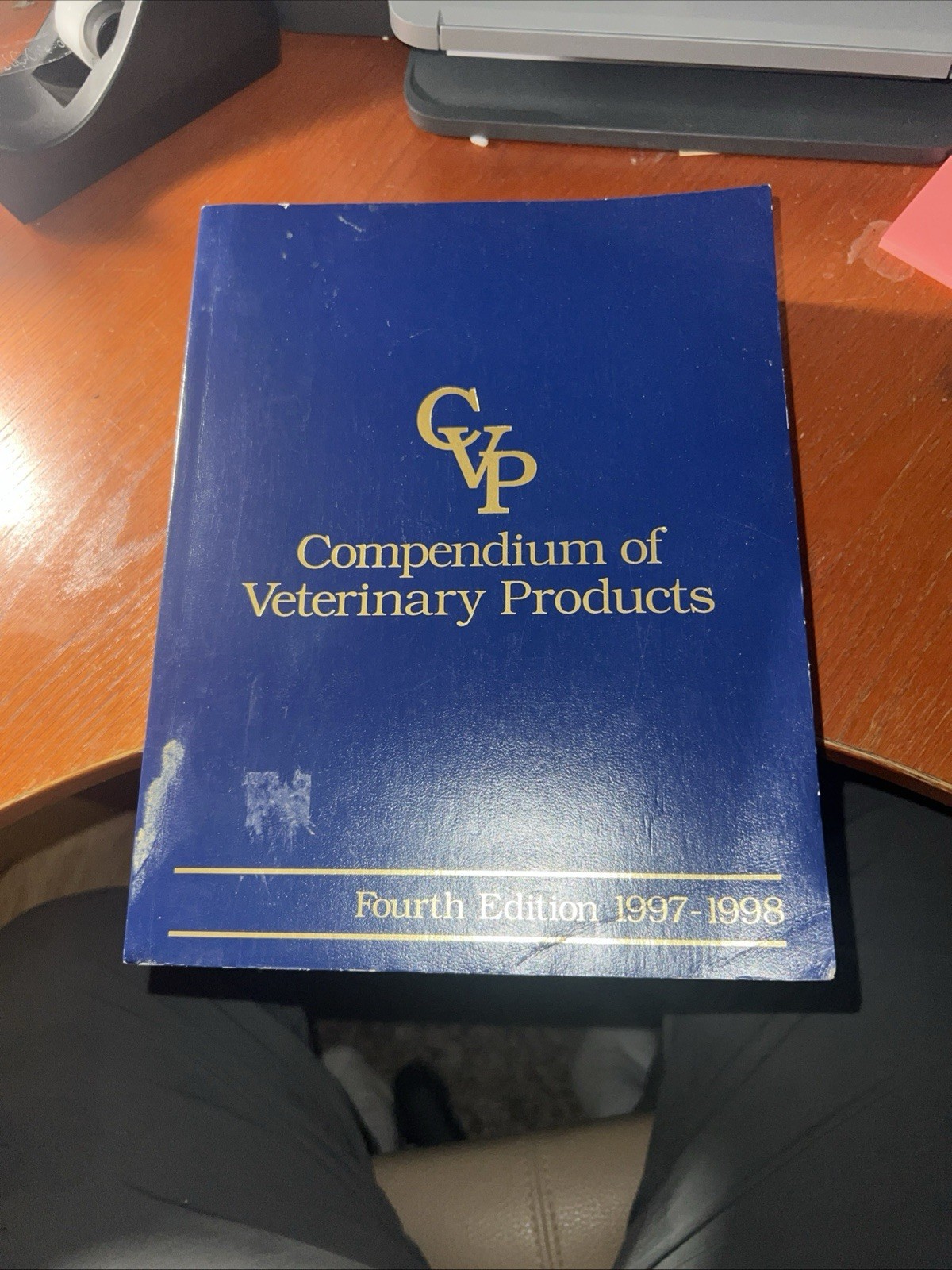 Compendium Of Veterinary Products, 4th Ed. 1997-98 S6