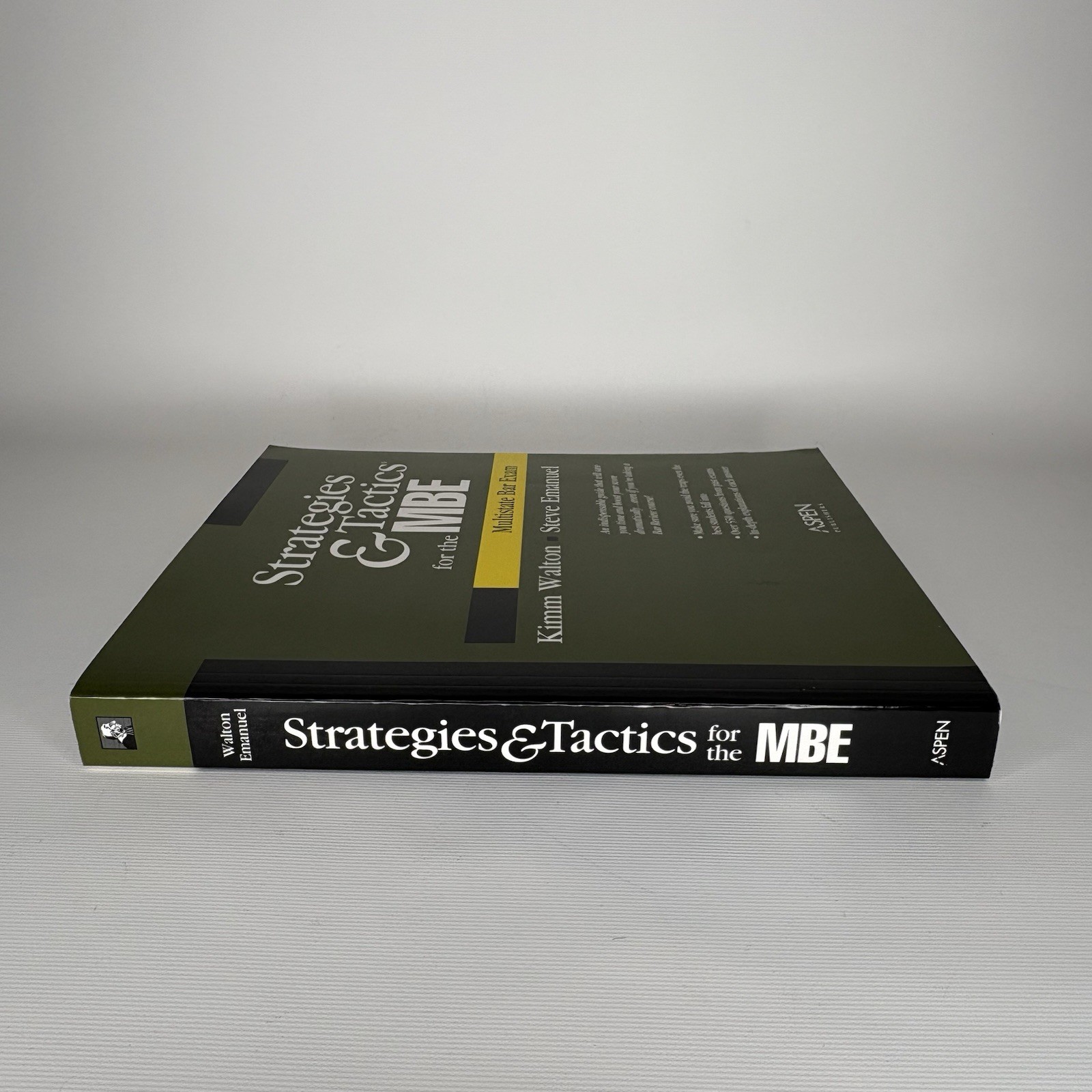 Bar Review Ser.: Strategies and Tactics® for the Mbe® : Multistate Bar Exam…
