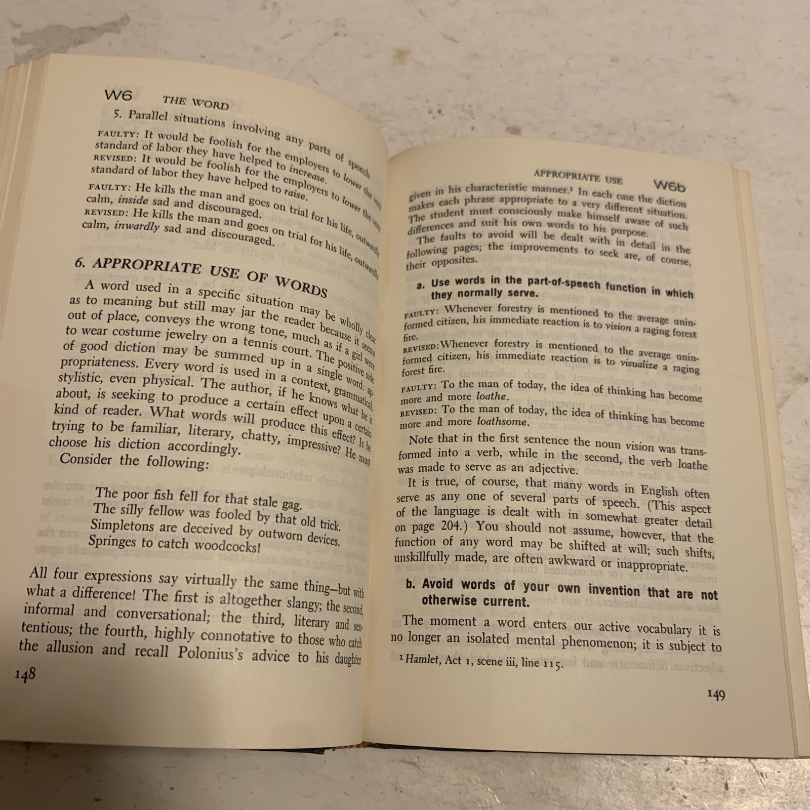 Scribner Handbook of English by Albert H. Marckwardt – Hardcover 1967. B10