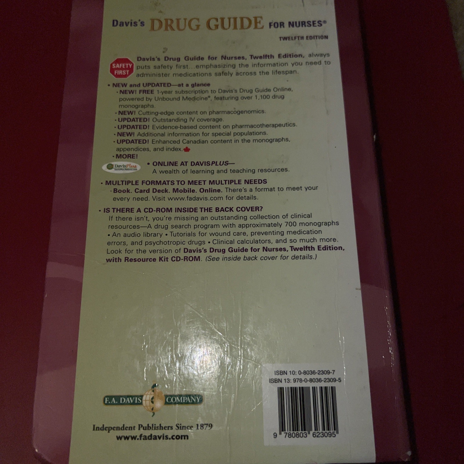 Davis’s Drug Guide for Nurses by April Hazard Vallerand, Judith Hopfer Deglin…