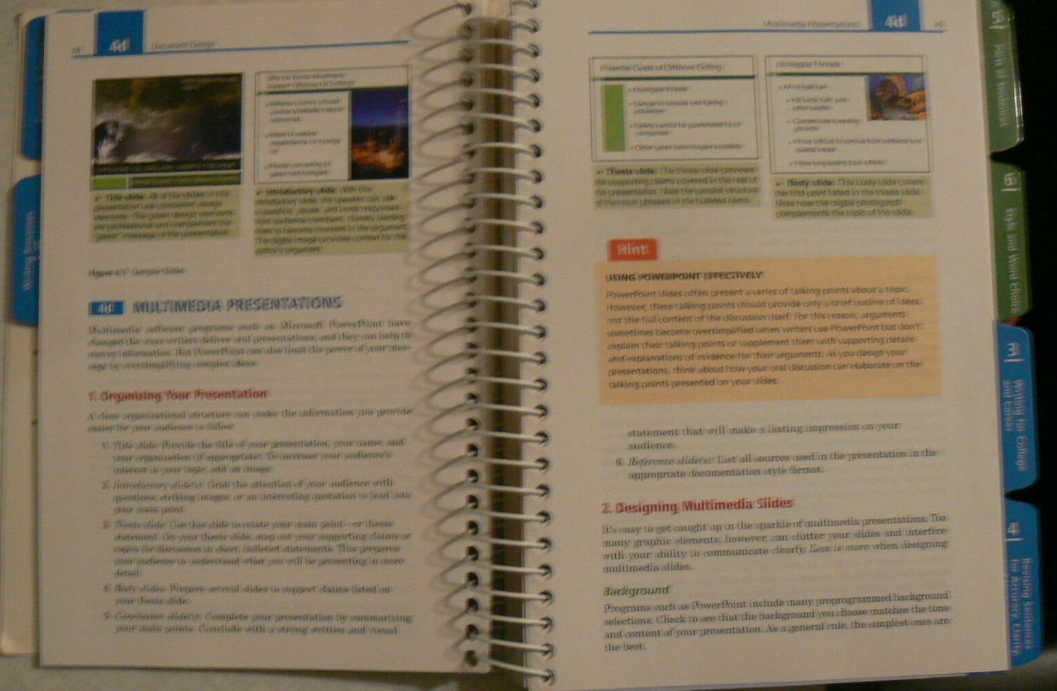 Prentice Hall REFERENCE GUIDE 8E 8th Ed.Harris/Kunka,spiral PB 2011 All Clean