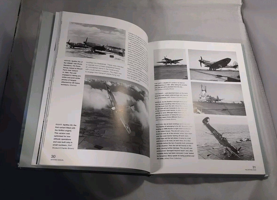 HAYNES ICONS SUPERMARINE SPITFIRE MANUAL 160 PAGES H6574 GOOD CONDITION – £12.99