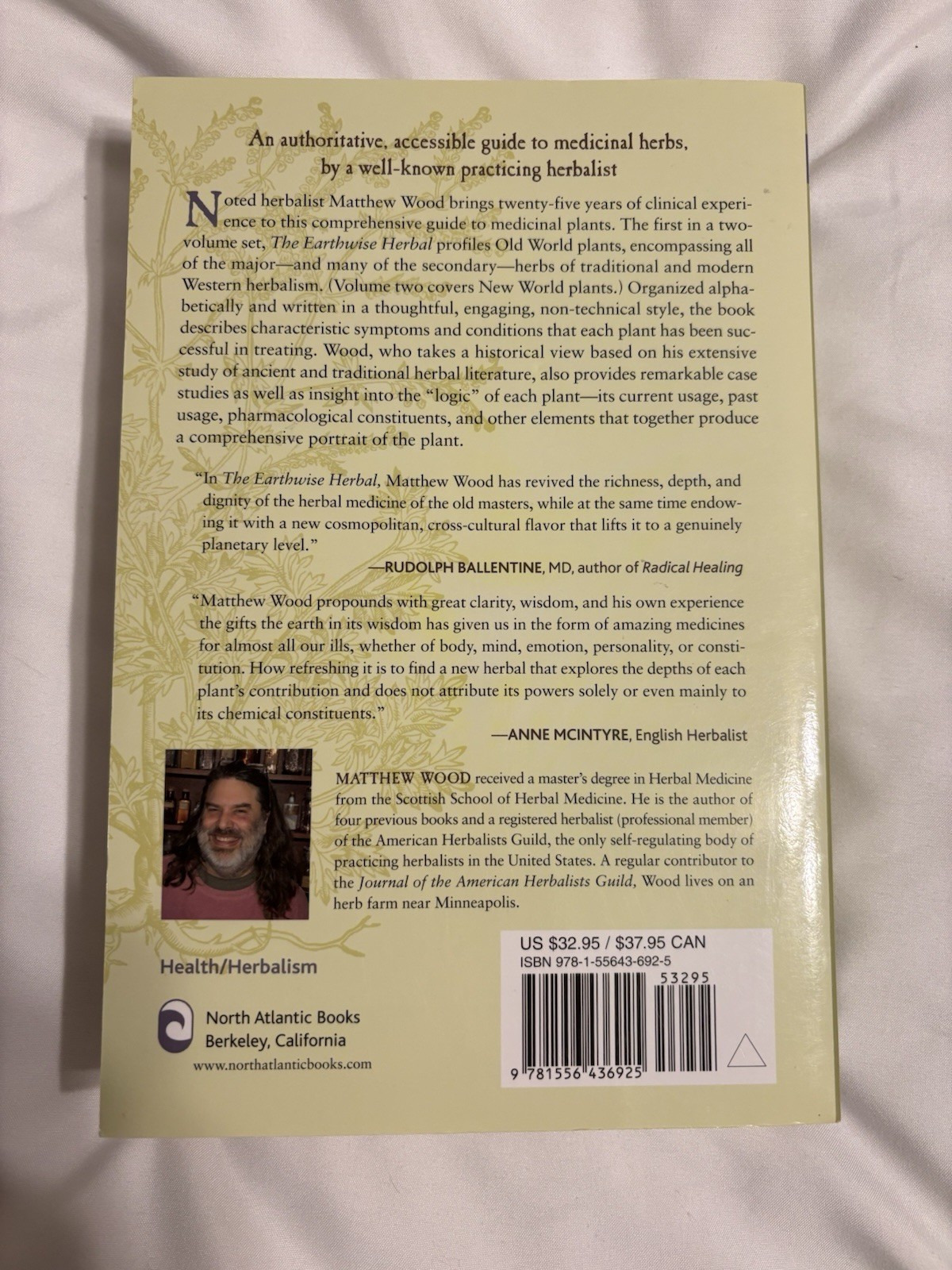 Earthwise Herbal : A Complete Guide to Old World Medicinal Plants, Paperback …