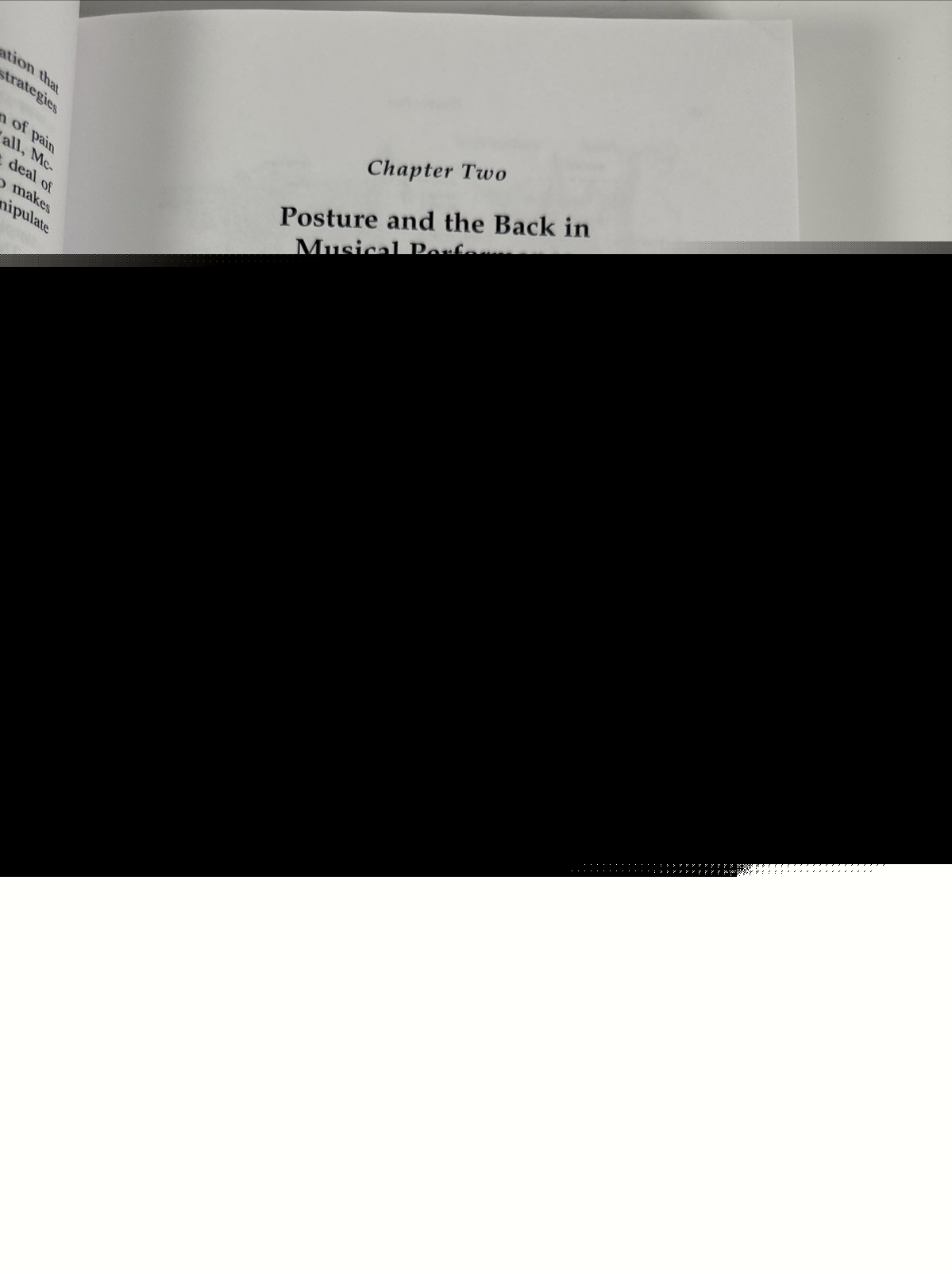 The Biology of Musical Performance and Performance-Related Injury 2009 No CD