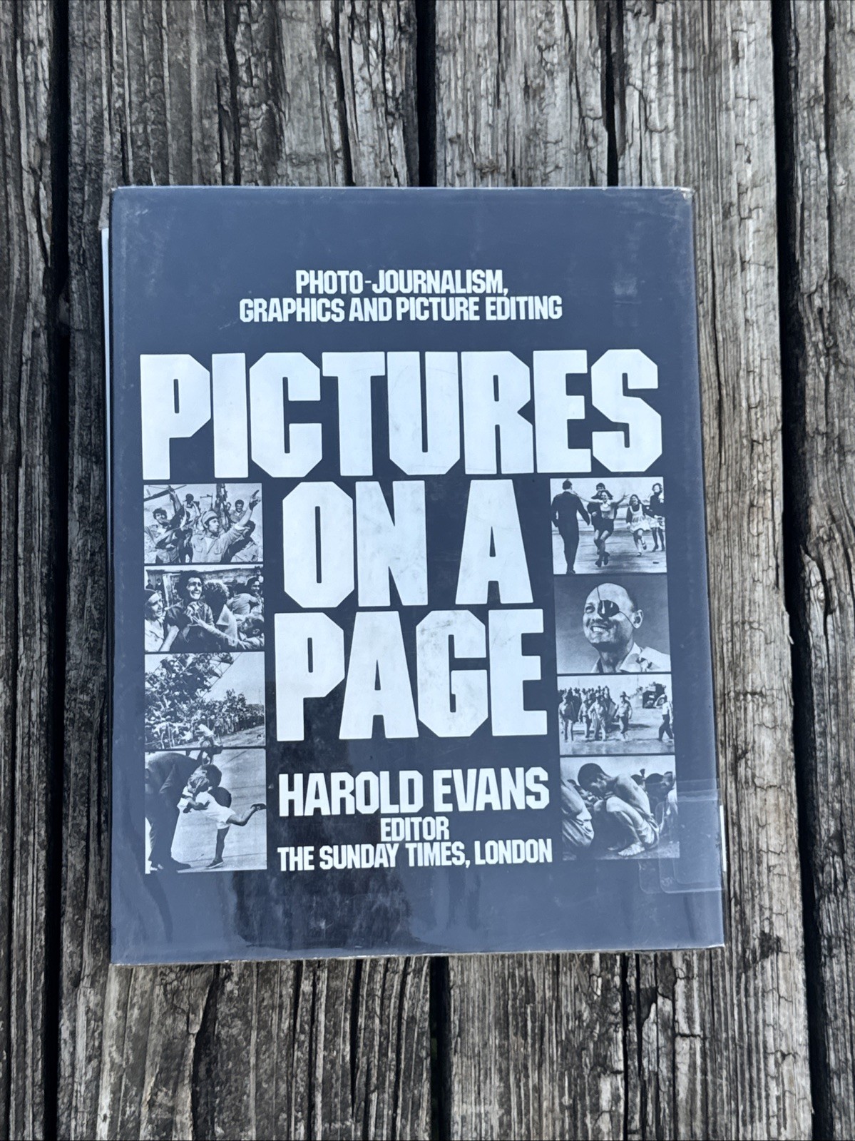 Pictures on a Page Harold Evans 1978 1st Edition USA Photojournalism