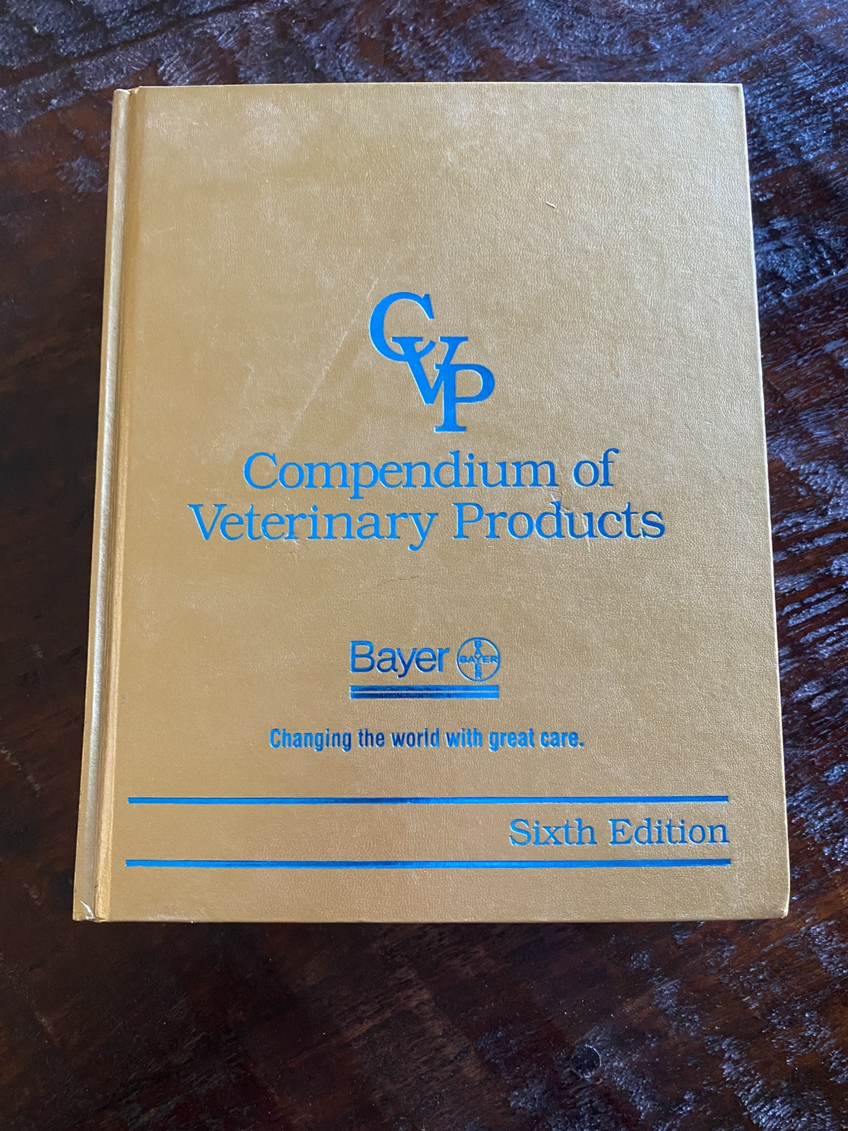 COMPENDIUM OF VETERINARY PRODUCTS 6TH EDITION BAYER 2001 NORTH AMERICAN
