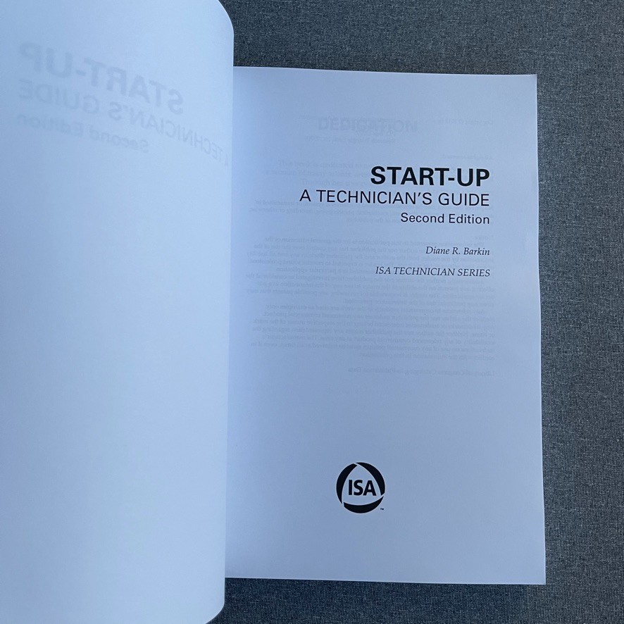Start-up: A Technician’s Guide, Second Edition by Diane R. Barkin (2012)