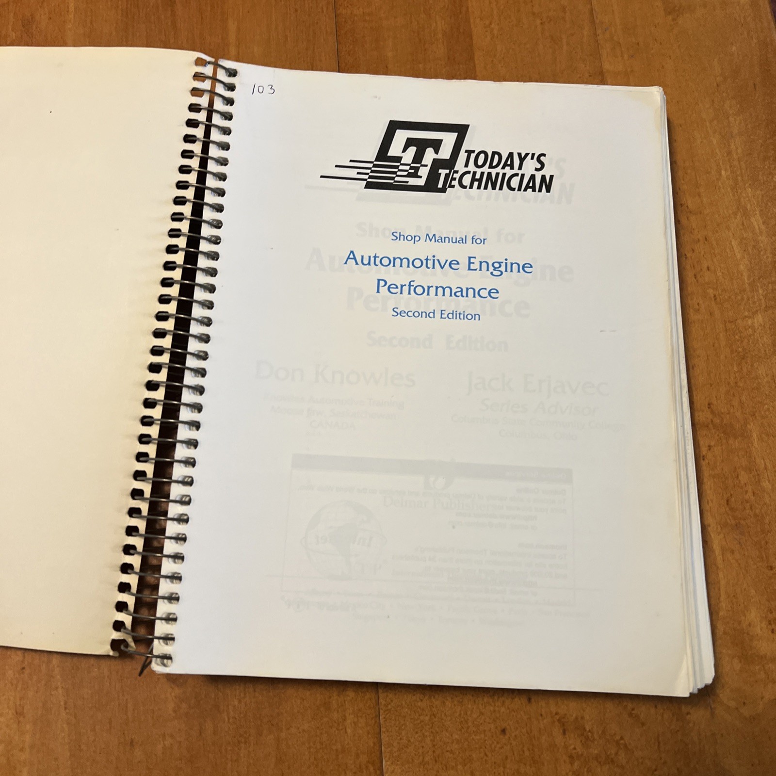 Today’s Technician : Automotive Engine Performance by Don Knowles and Jack…