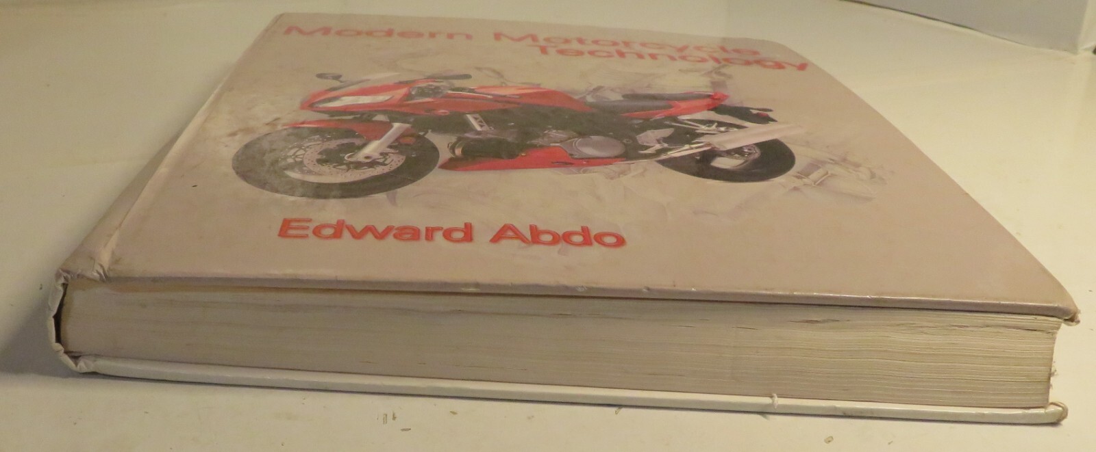 Modern Motorcycle Technology Edward Abdo Delmar Cengage Learning 2009 Barely Use