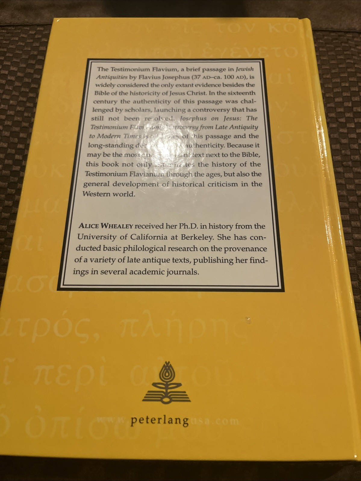 Josephus on Jesus