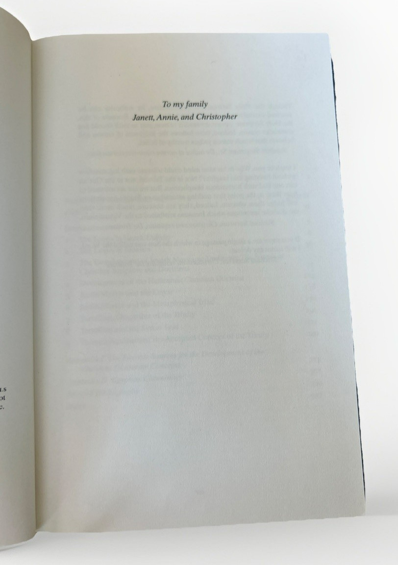 From Logos to Trinity by Marian Hillar 2012 Inscribed & Signed First Printing