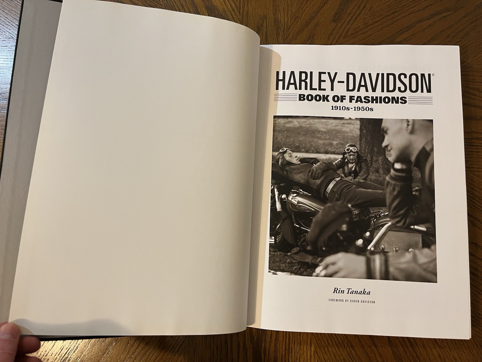 HARLEY-DAVIDSON BOOK OF FASHIONS 1910s-1950s Rin Tanaka 2008 1st Edition HC