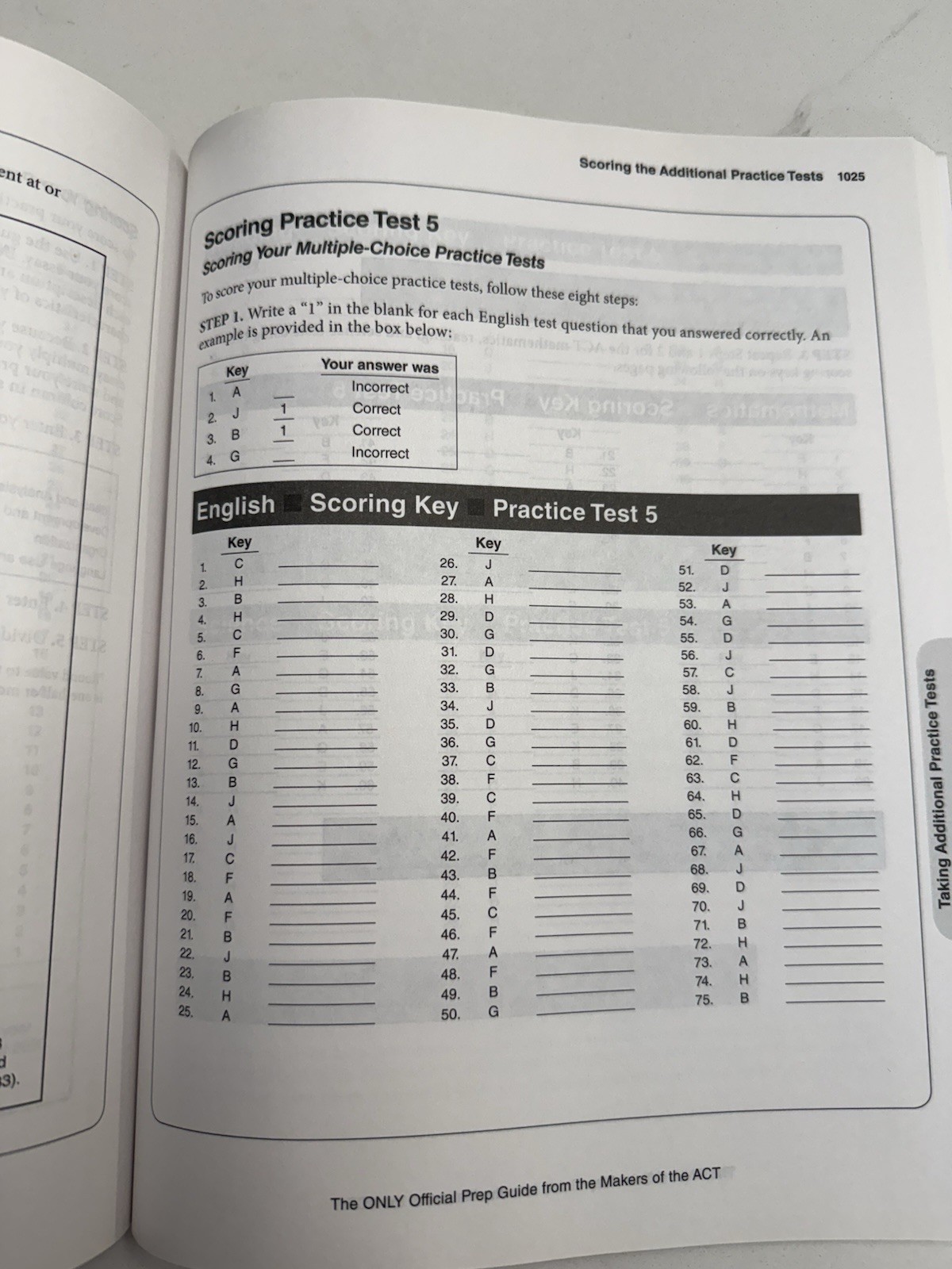 The Official ACT Prep Guide 2023-2024 Book + 14 Practice Tests + 400 Digital…