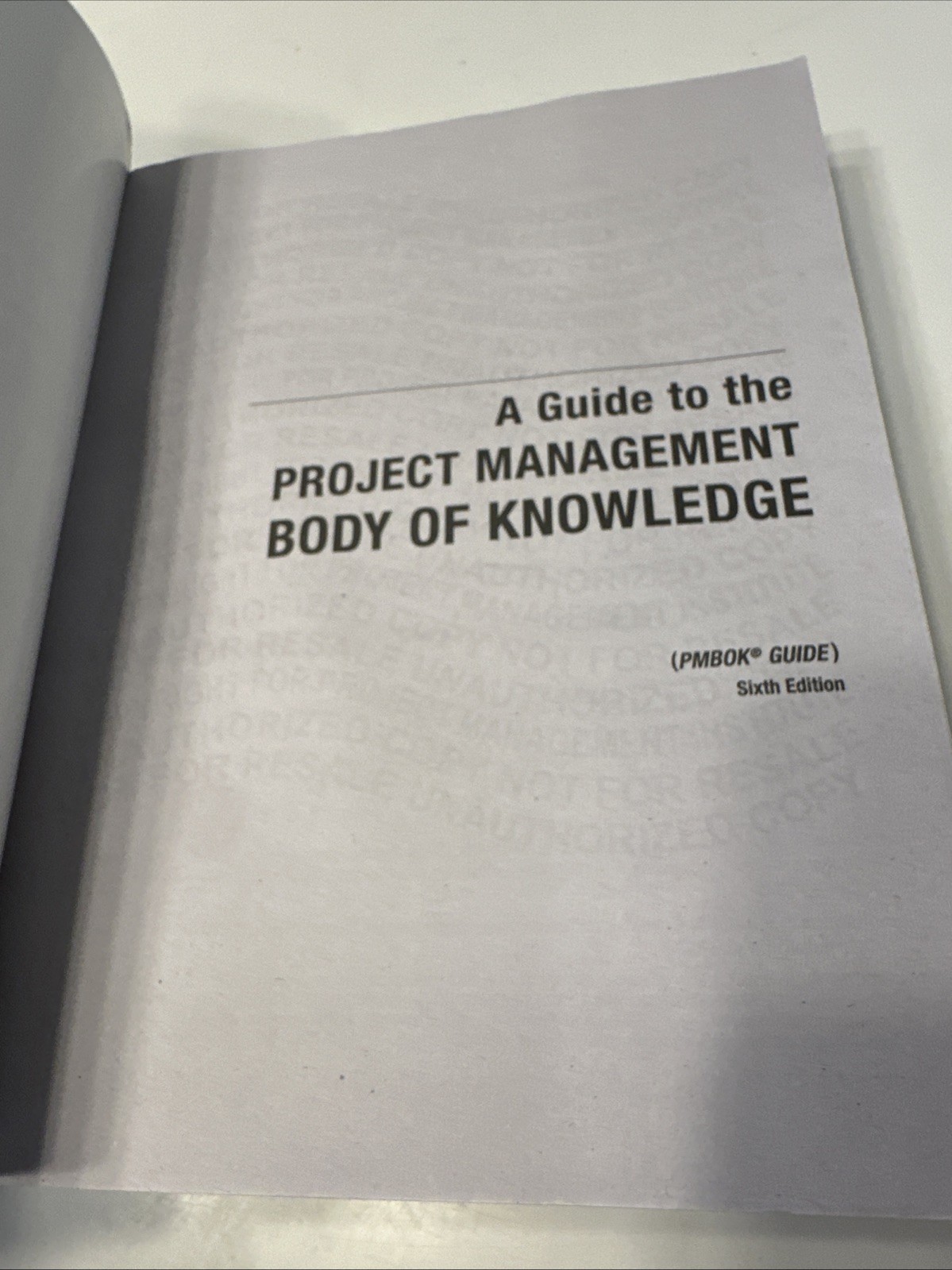 Pmbok® Guide Ser.: Guide to the Project Management Body of Knowledge by Project
