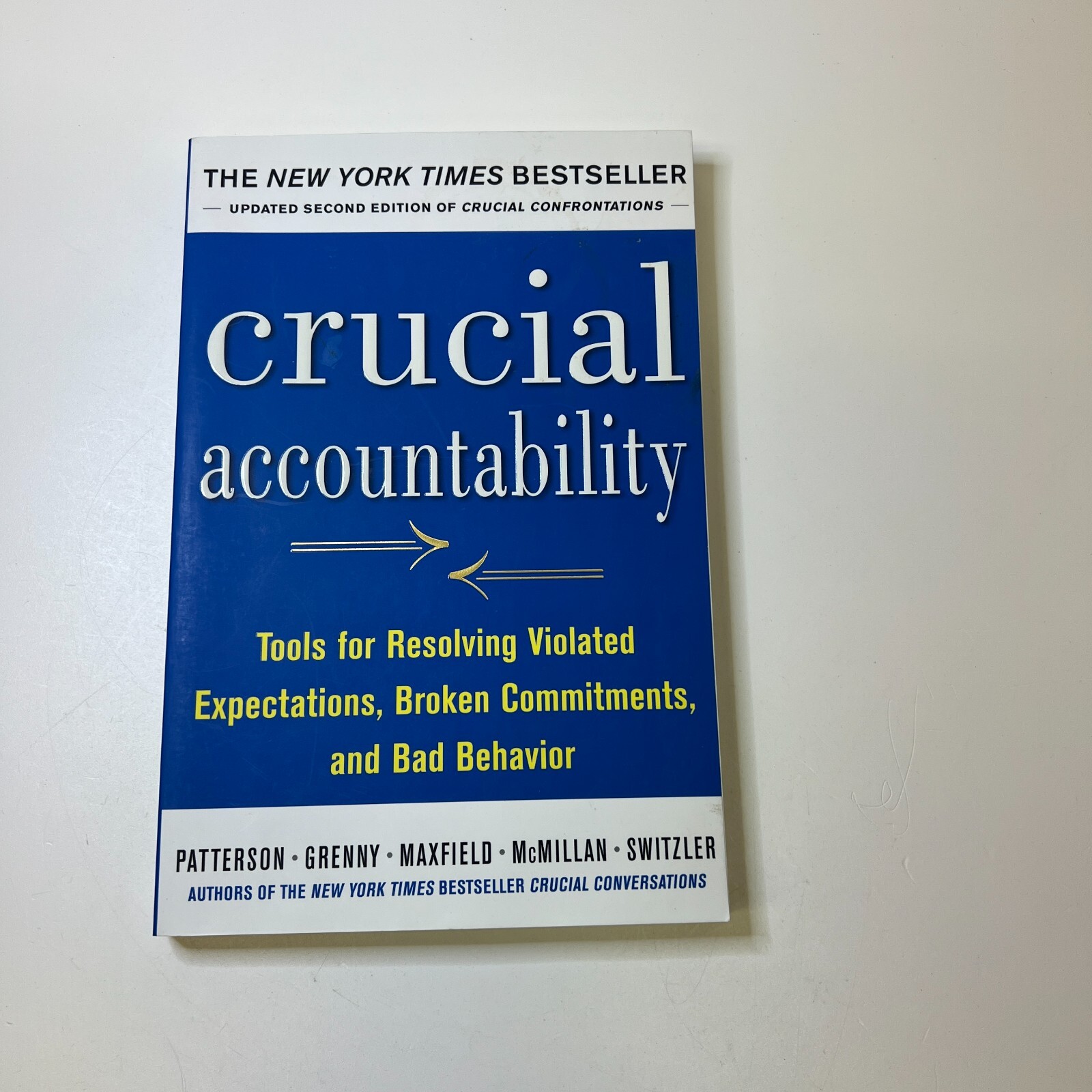 Crucial Conversations & Crucial Accountability Lot of 2, Patterson, Grenny…