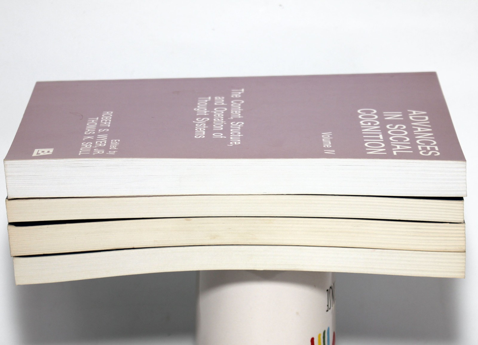 ADVANCES IN SOCIAL COGNITION VOLS I-IV 4 book set by R.S Wyer Jr. & T K Srull