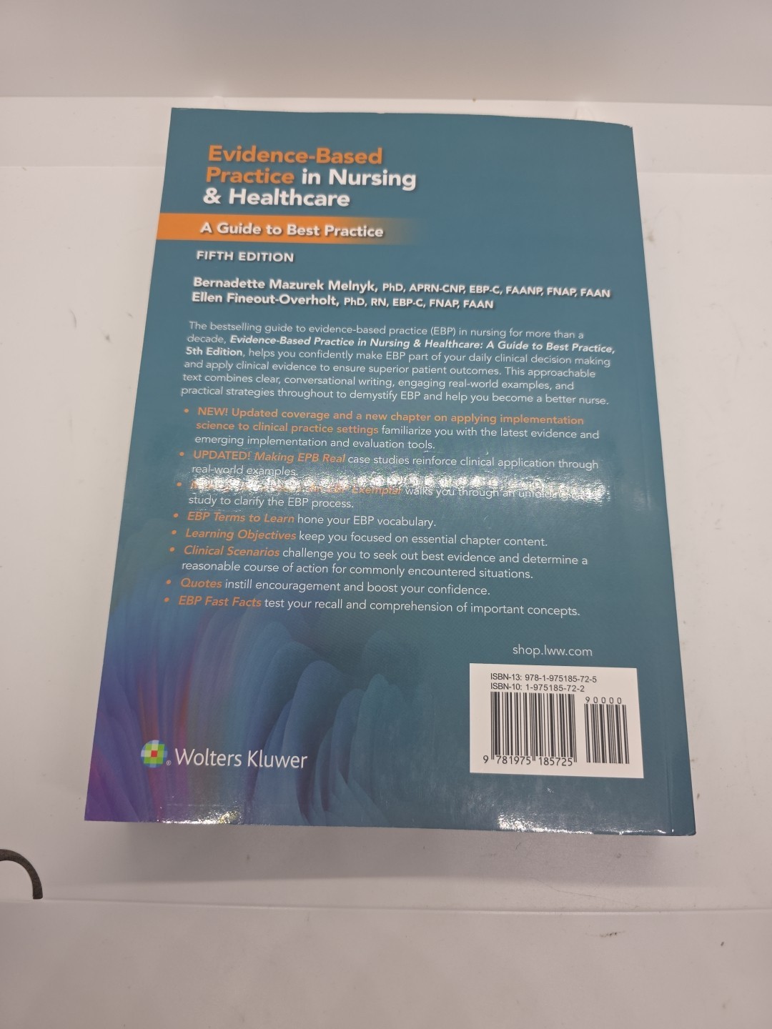Evidence-Based Practice in Nursing & Healthcare 5th Edition Clean Pages w CODE