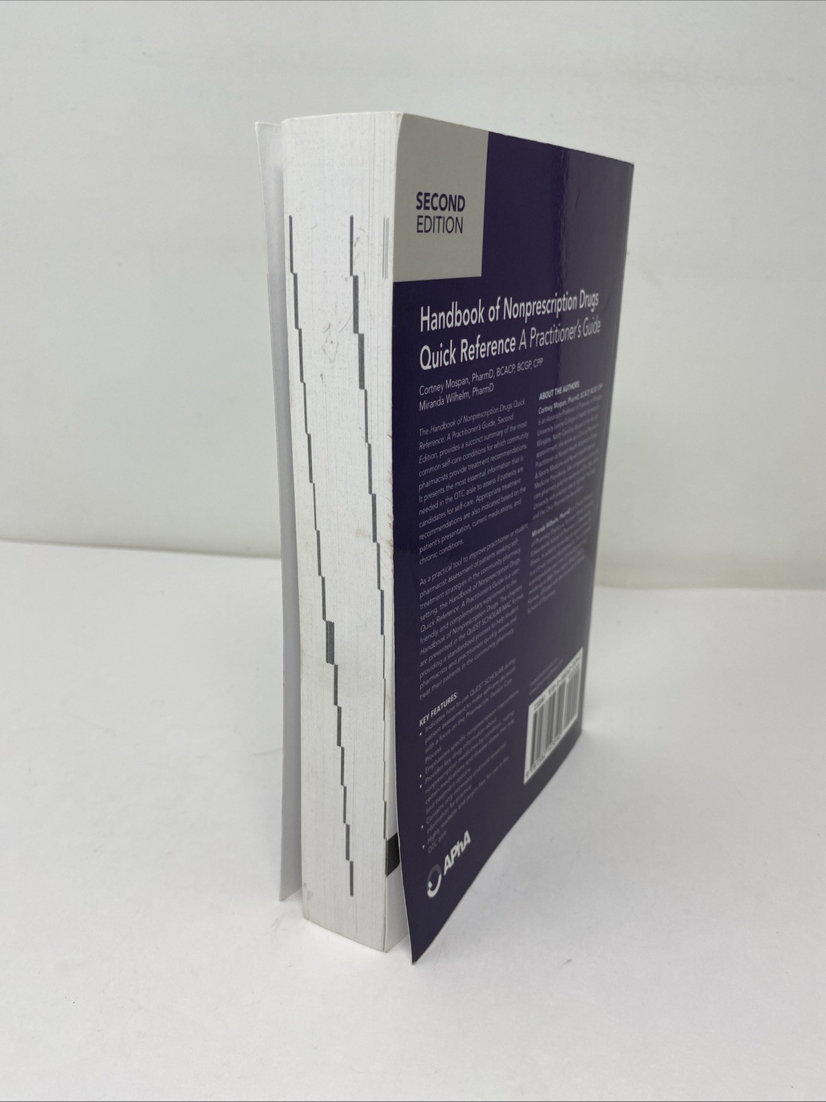Handbook of Nonprescription Drugs Quick Reference A Practitioner’s Guide 2nd Ed