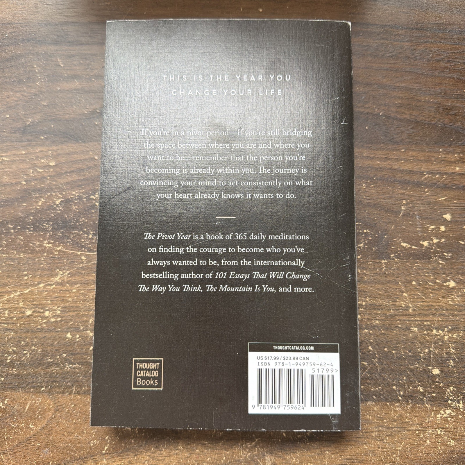 Pivot Year by Brianna Wiest (2023, Trade Paperback)