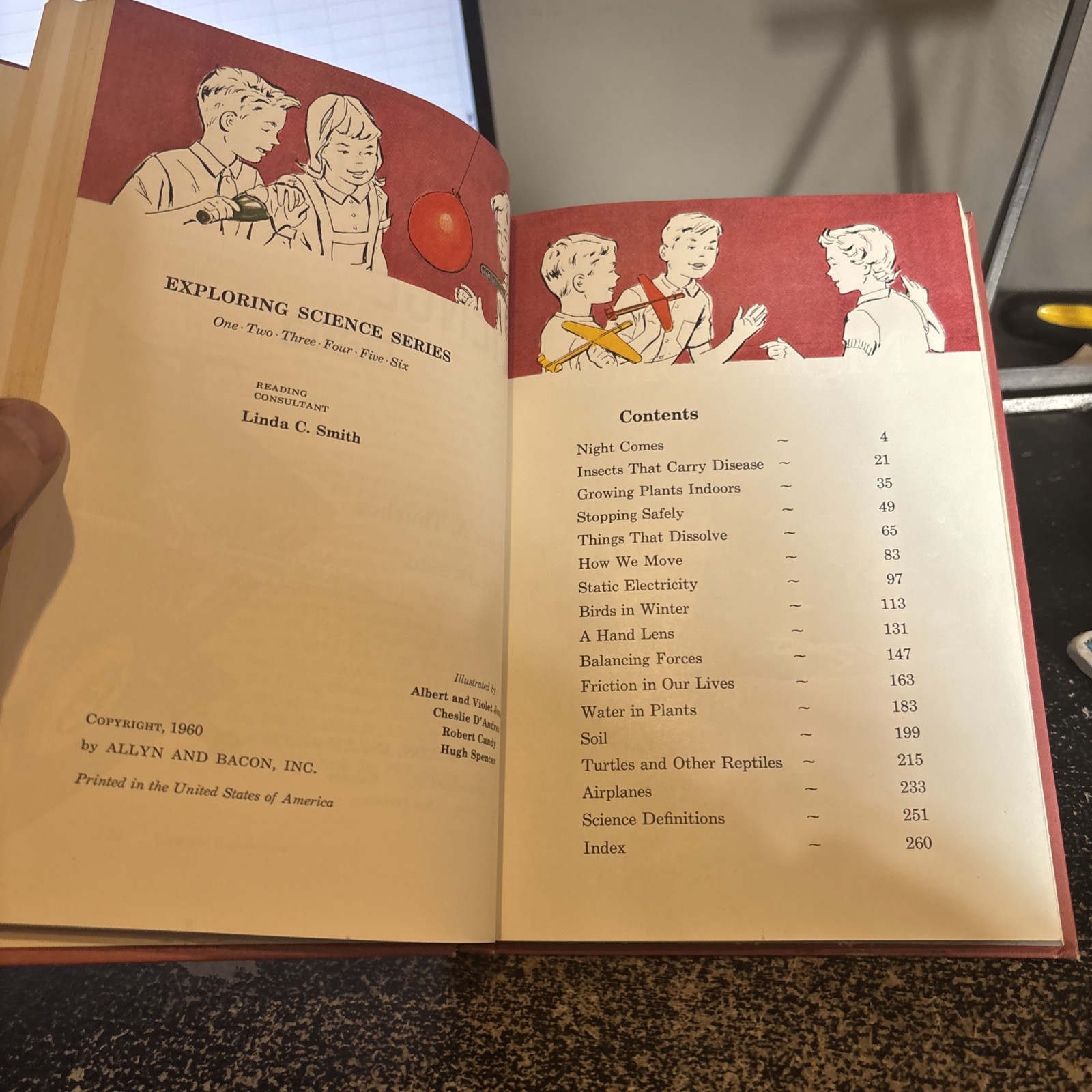 Exploring Science 4: Teachers Edition. By Thurber 1960 HC