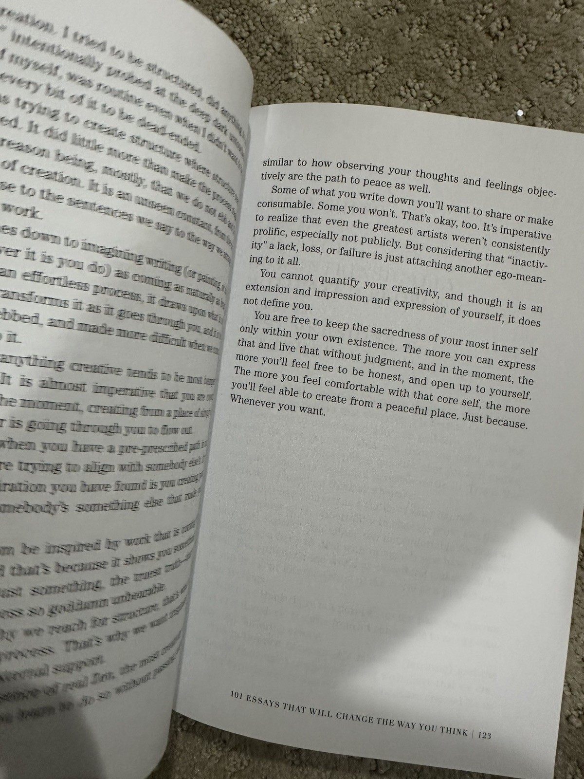 101 Essays That Will Change the Way You Think by Brianna Wiest (2016, EUC