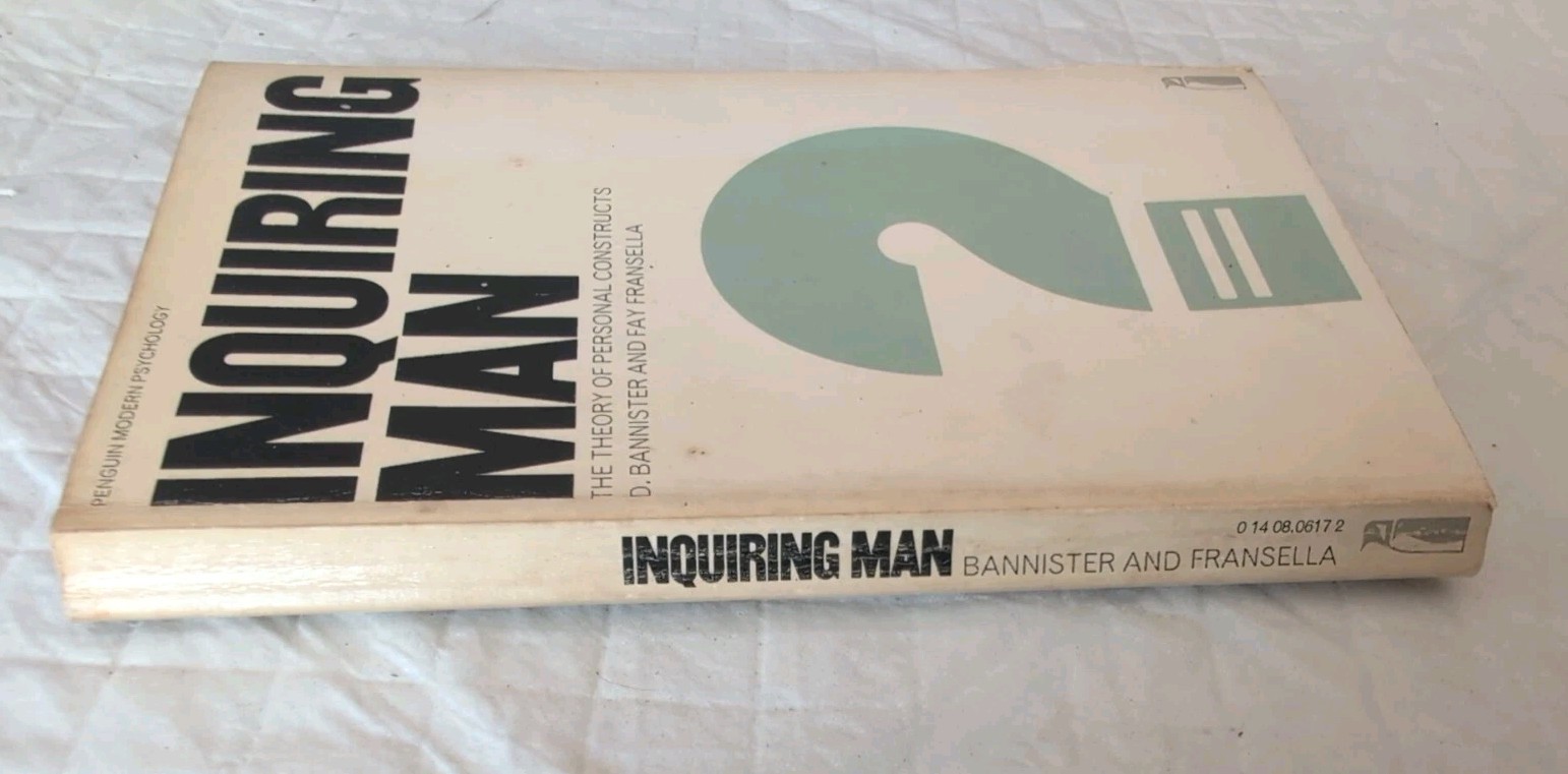 Inquiring Man The Theory Of Personal Constructs-D. Bannister & F. Fransella B4*