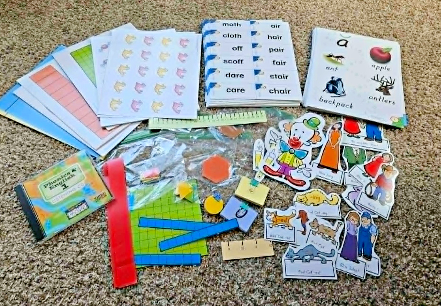 BJU Grade 1 Curriculum FULL SET – Workbooks and Teacher Manuals included