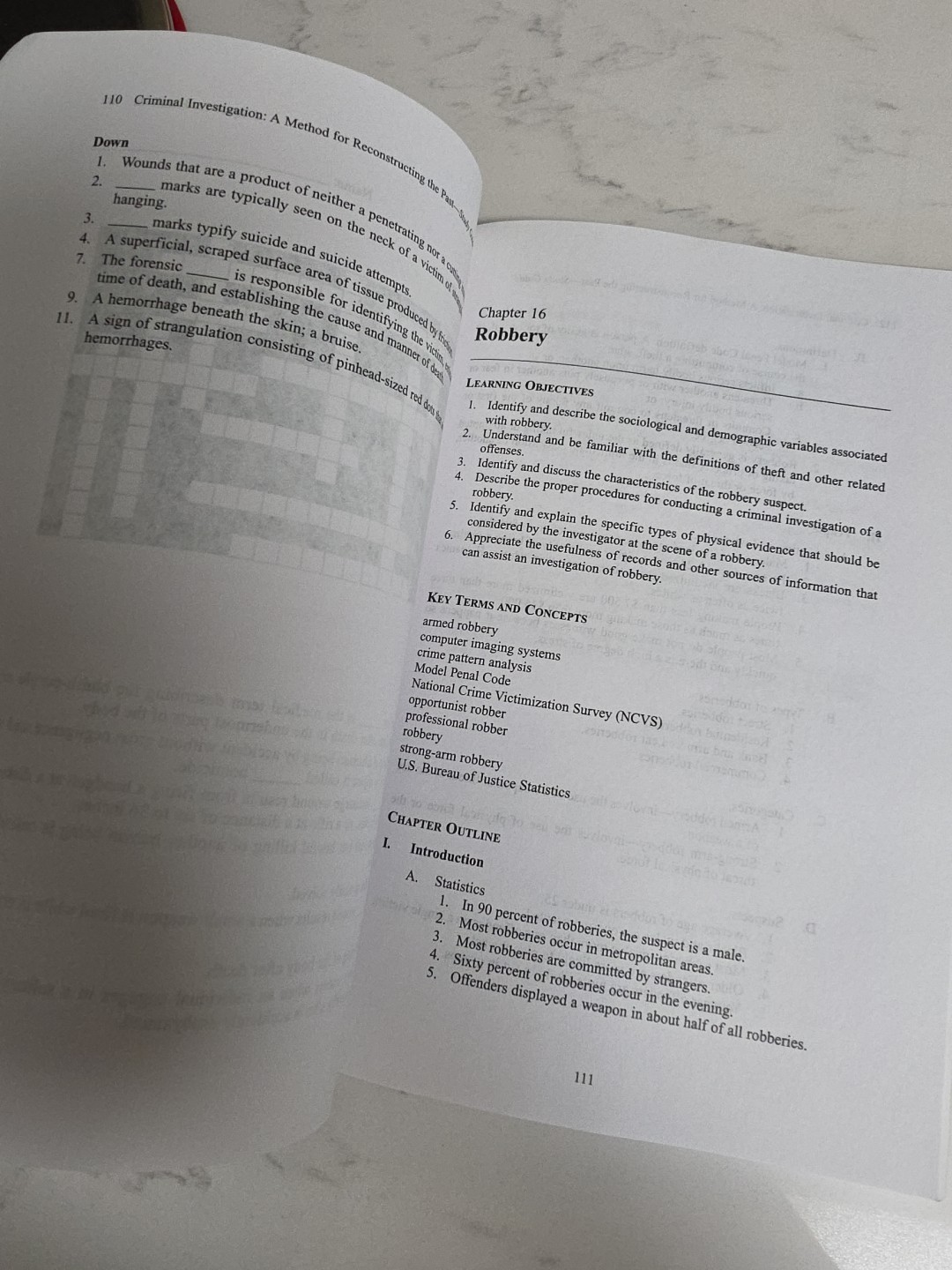 Criminal Investigation A Method For Reconstructing The Past Study Guide…