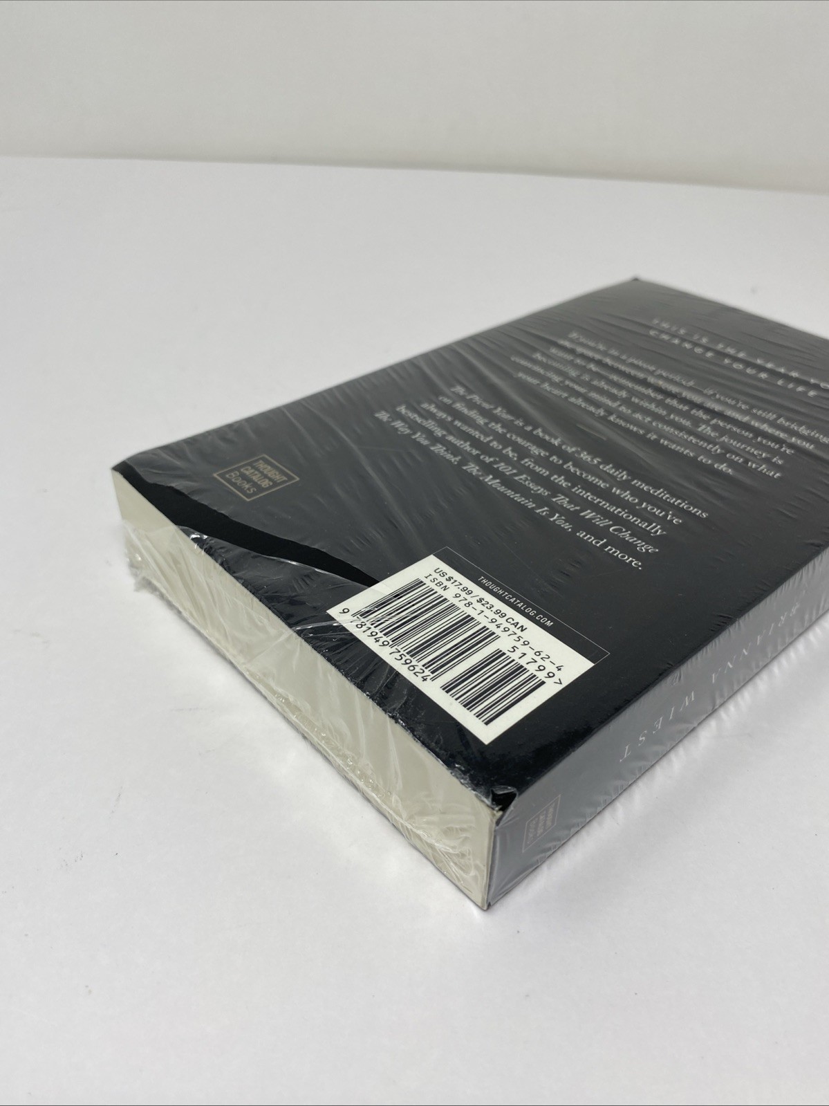 Pivot Year Brianna Wiest Paperback NEW SEALED Tear in Wrap