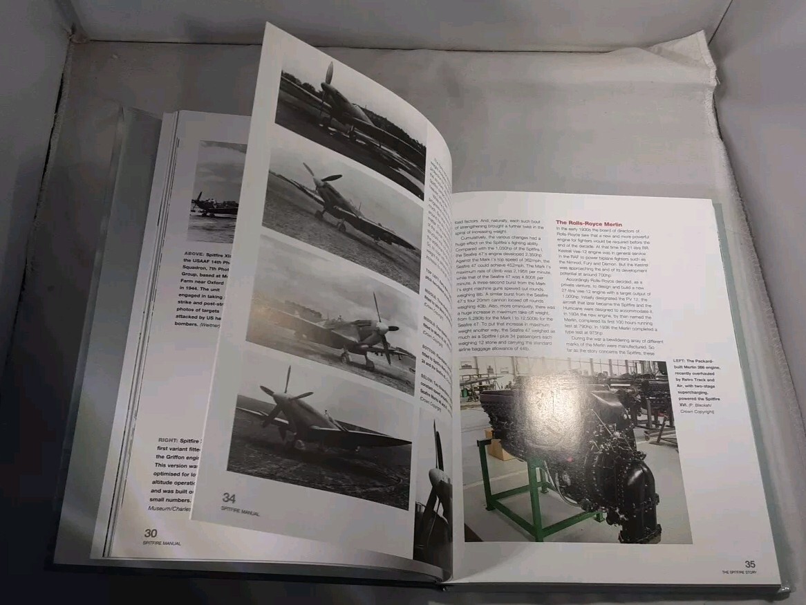 HAYNES ICONS SUPERMARINE SPITFIRE MANUAL 160 PAGES H6574 GOOD CONDITION – £12.99