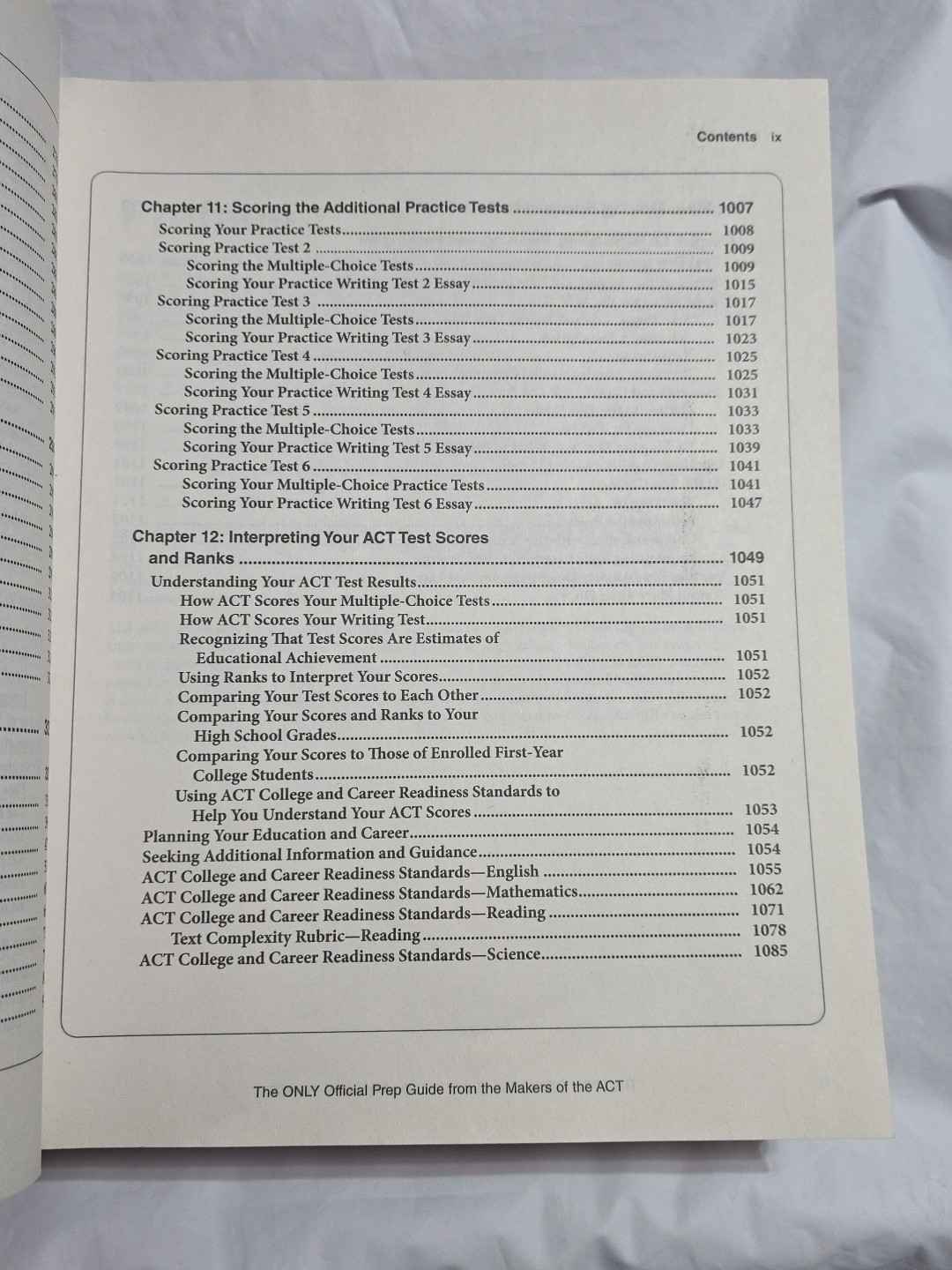 ACT Prep Guide 2022-2023 Paperback By ACT Like New The Official