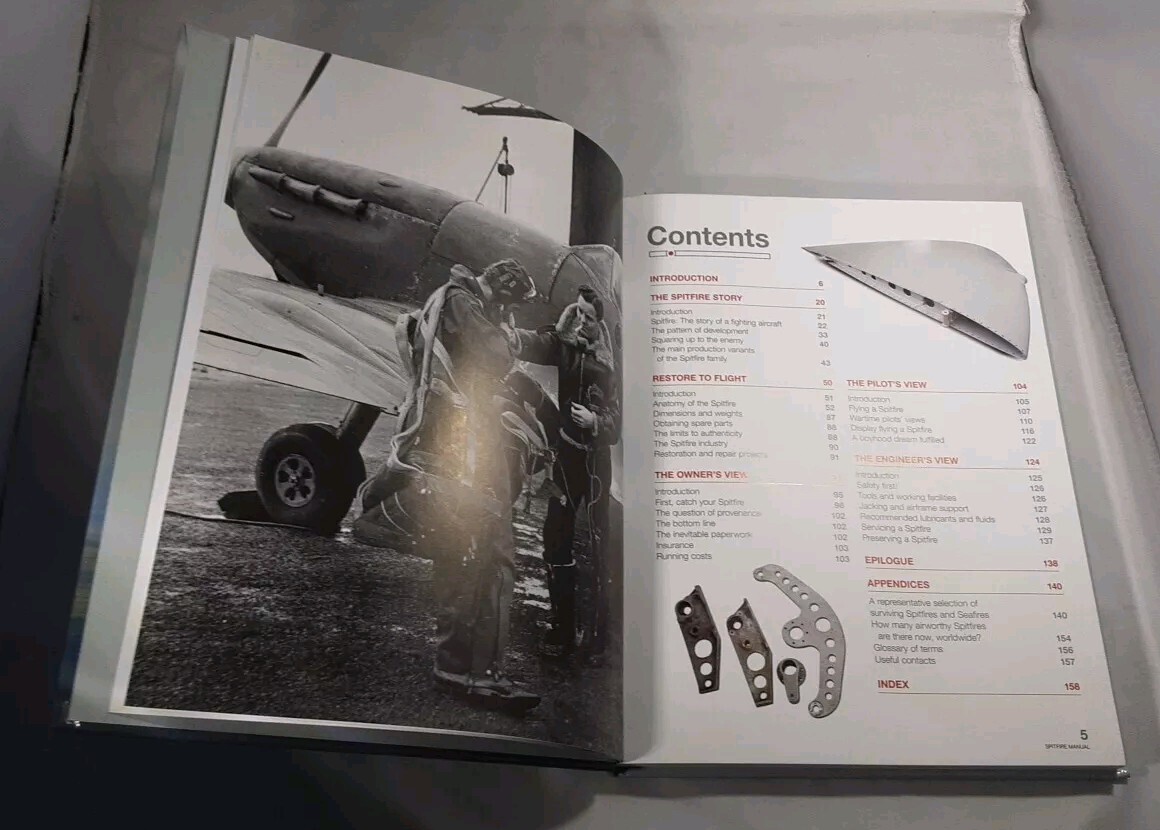 HAYNES ICONS SUPERMARINE SPITFIRE MANUAL 160 PAGES H6574 GOOD CONDITION – £12.99