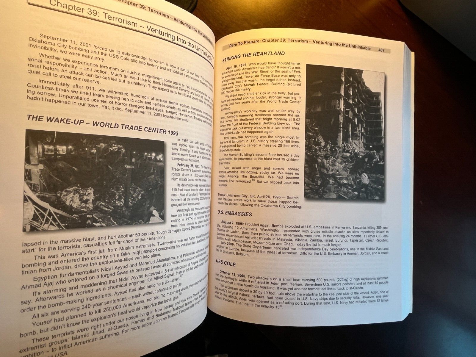 DARE TO PREPARE! Holly Drennan Deyo PREPPER SURVIVAL SECRETS – LARGE Paperback