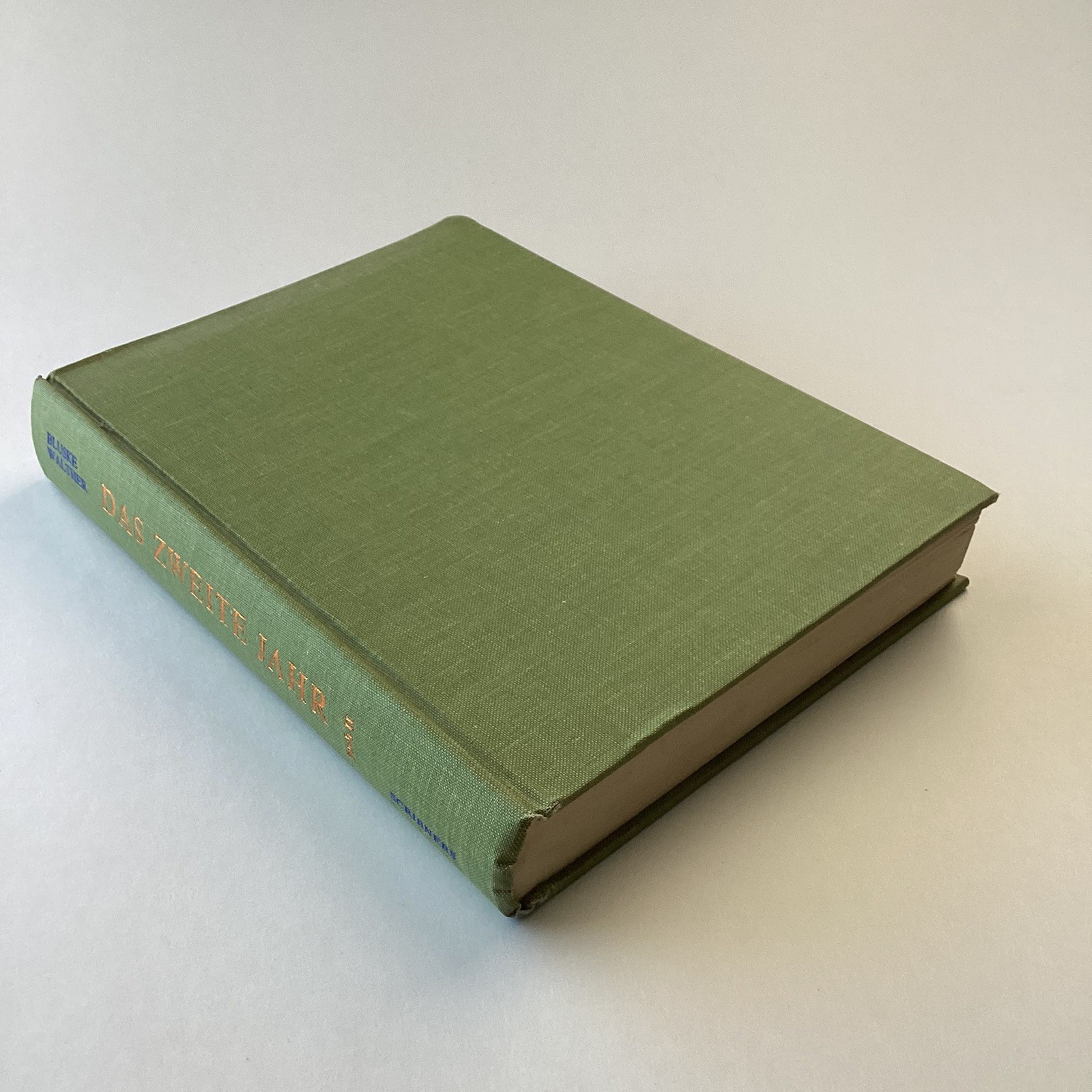 Das Zweite Jahr Buch II By Margaret Bluske 1975 Scribner German Series HC