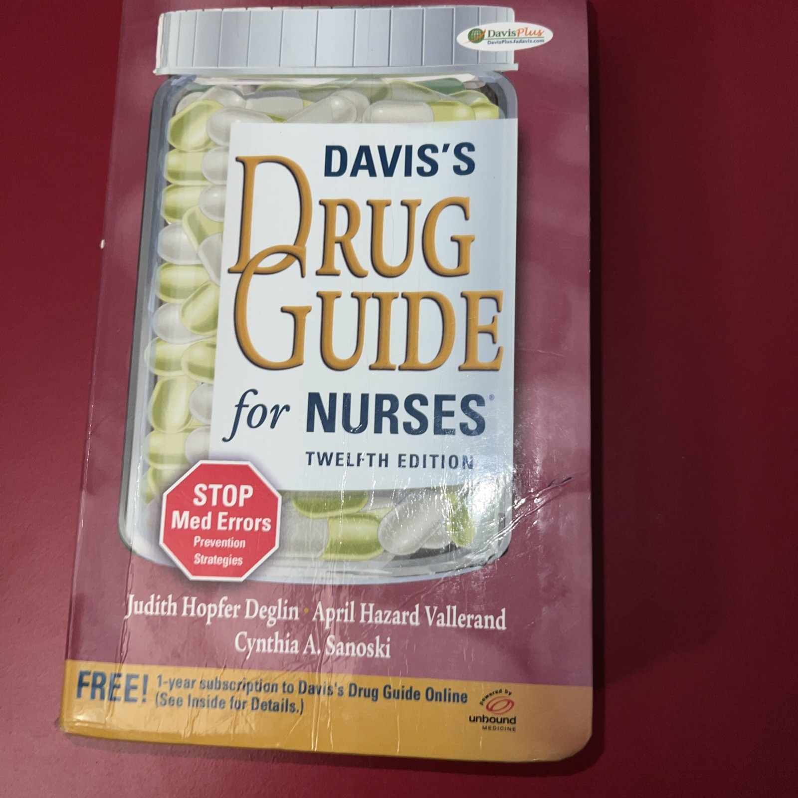 Davis’s Drug Guide for Nurses by April Hazard Vallerand, Judith Hopfer Deglin…