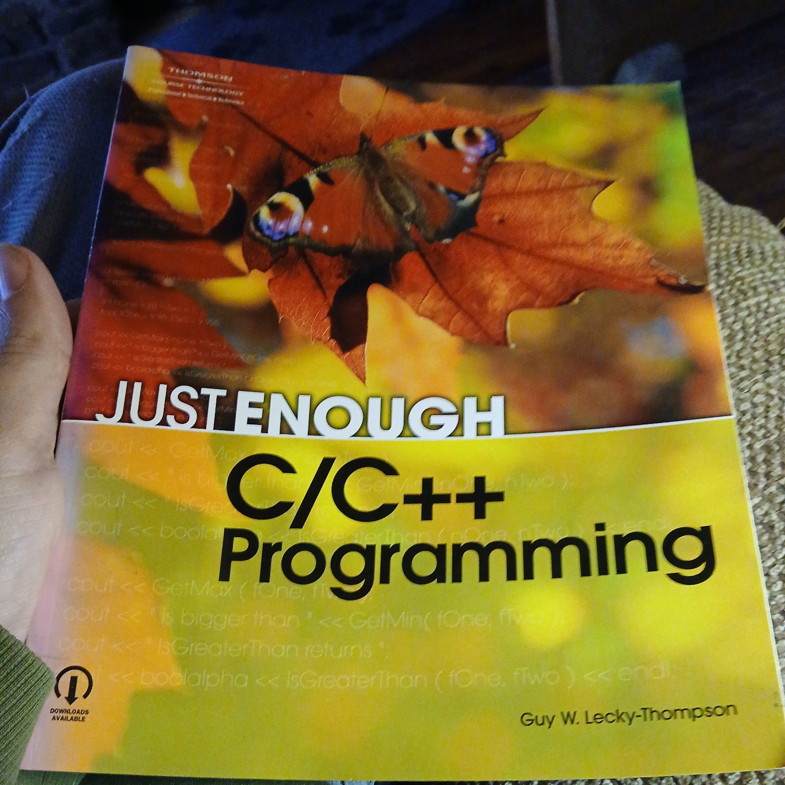 Just Enough C/C++ Programming by Guy W. Lecky-Thompson (2007, Perfect)