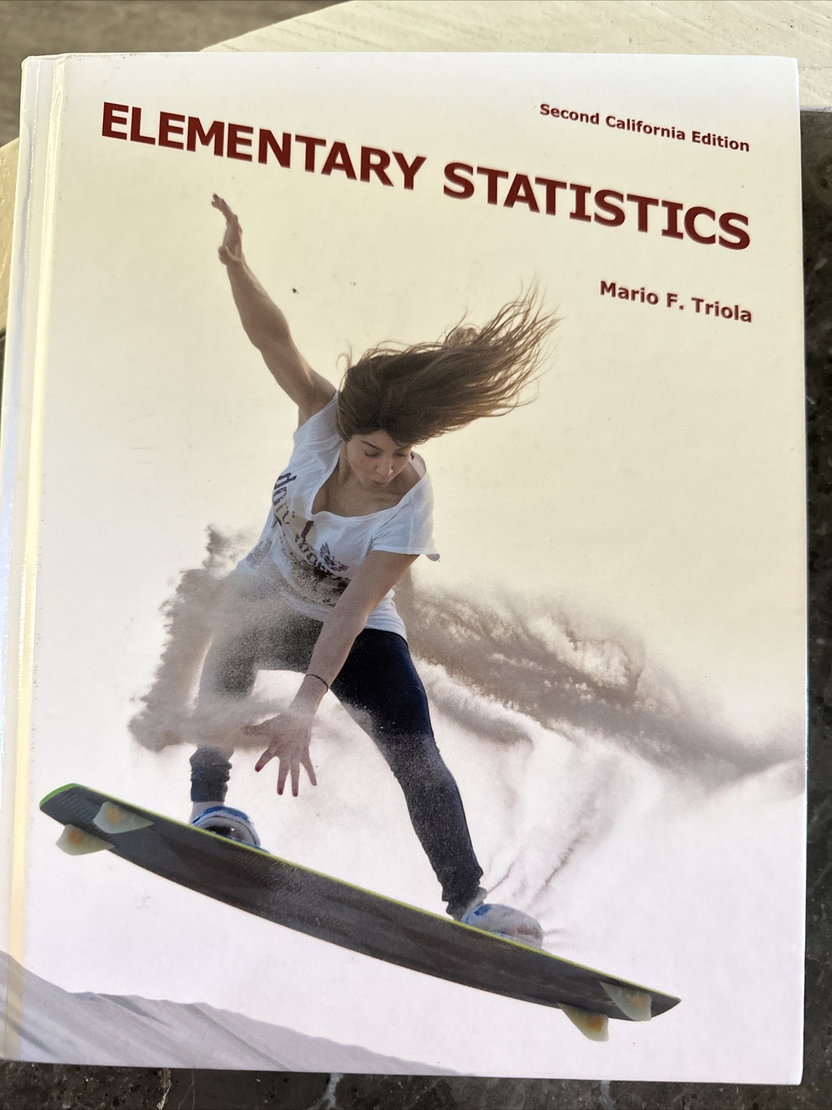 Elementary Statistics by Mario F. Triola (Hardcover, Large Type / large print…
