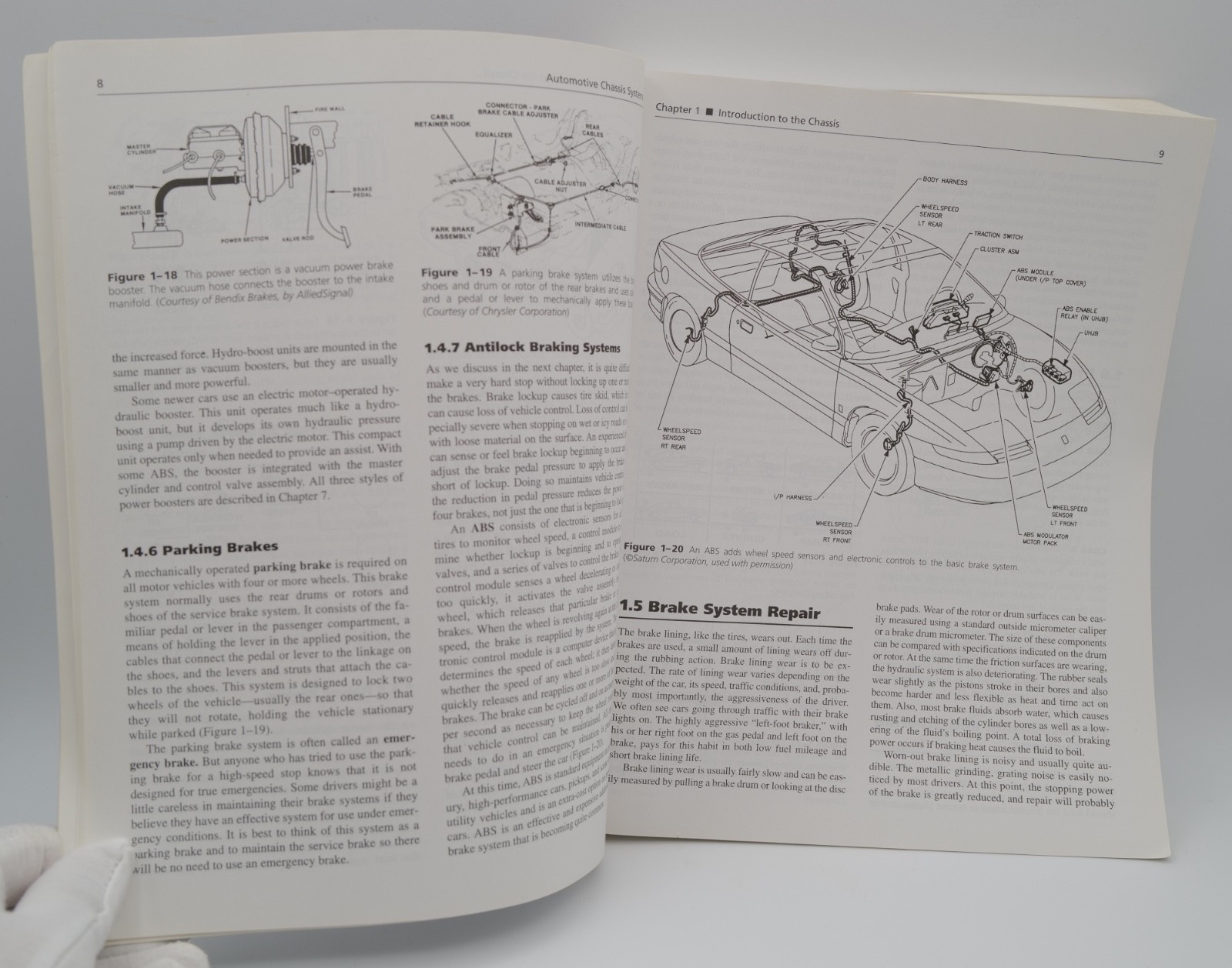 Automotive Chassis Systems by Thomas W. Birch – 1st Edition – Delmar – 1999!