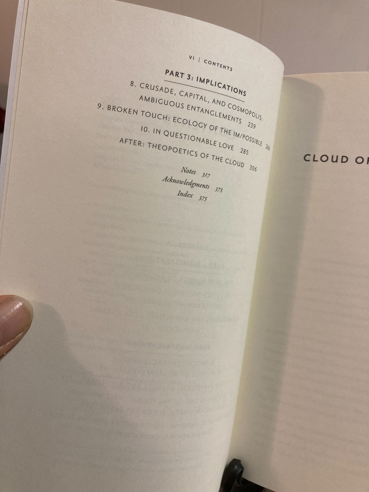 Cloud of the Impossible : Negative Theology and Planetary Entanglement, Paper…