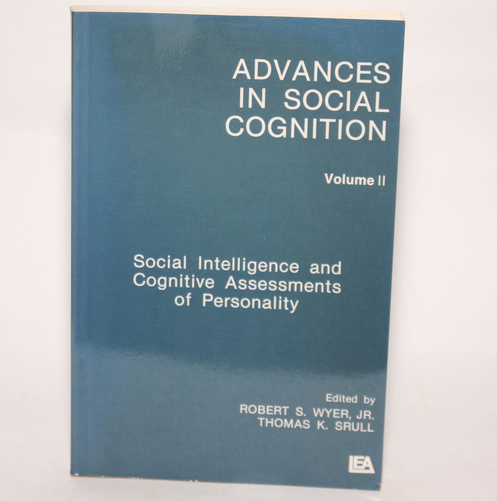 ADVANCES IN SOCIAL COGNITION VOLS I-IV 4 book set by R.S Wyer Jr. & T K Srull