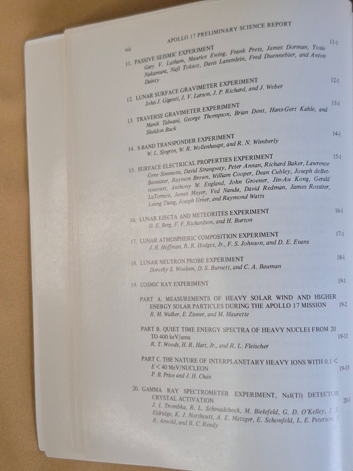Apollo 17 Preliminary Science Report – NASA SP-330 – 1973 Printing 712 pages